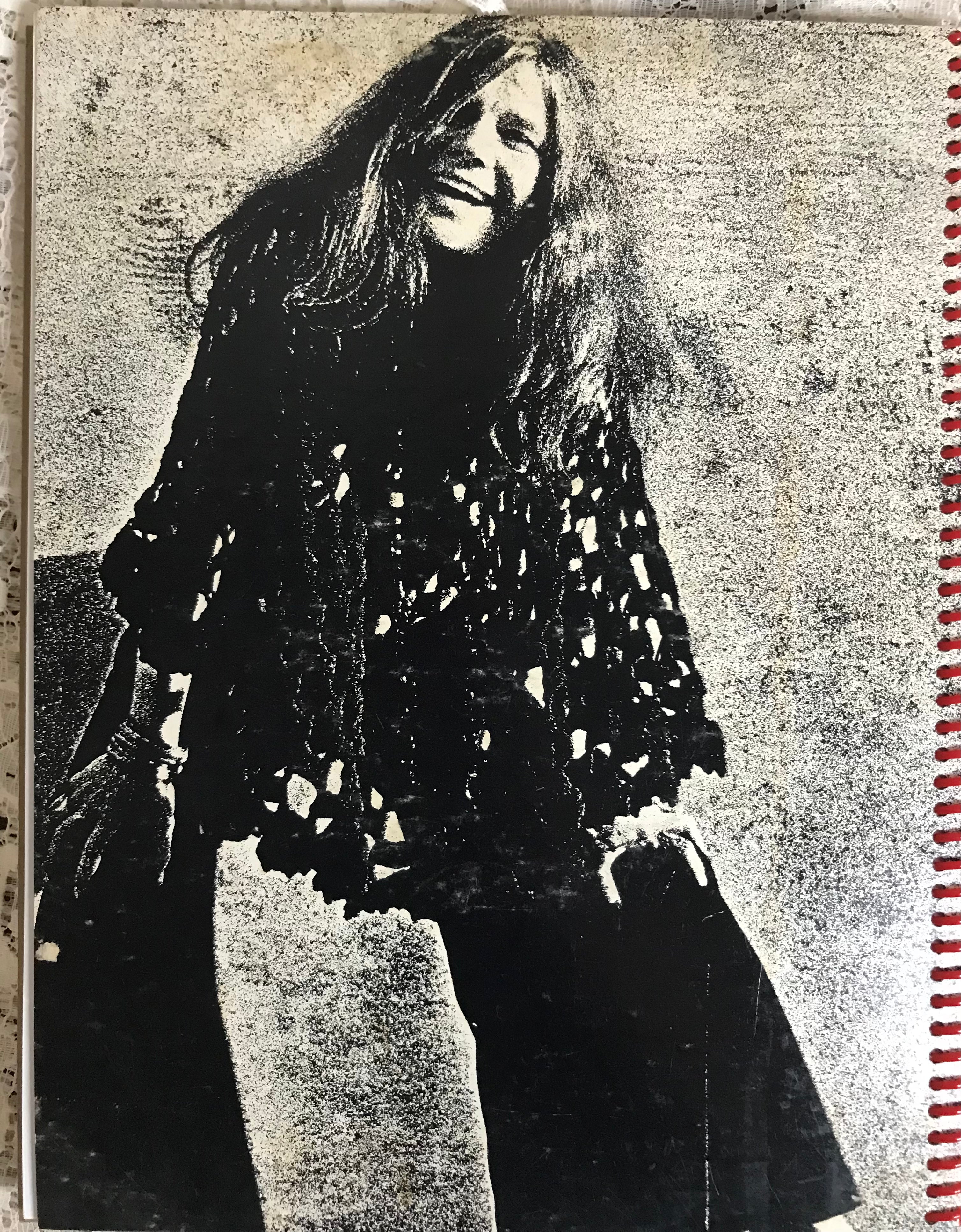 Big Brother and the Holding Company Janis Joplin Album Cover Notebook