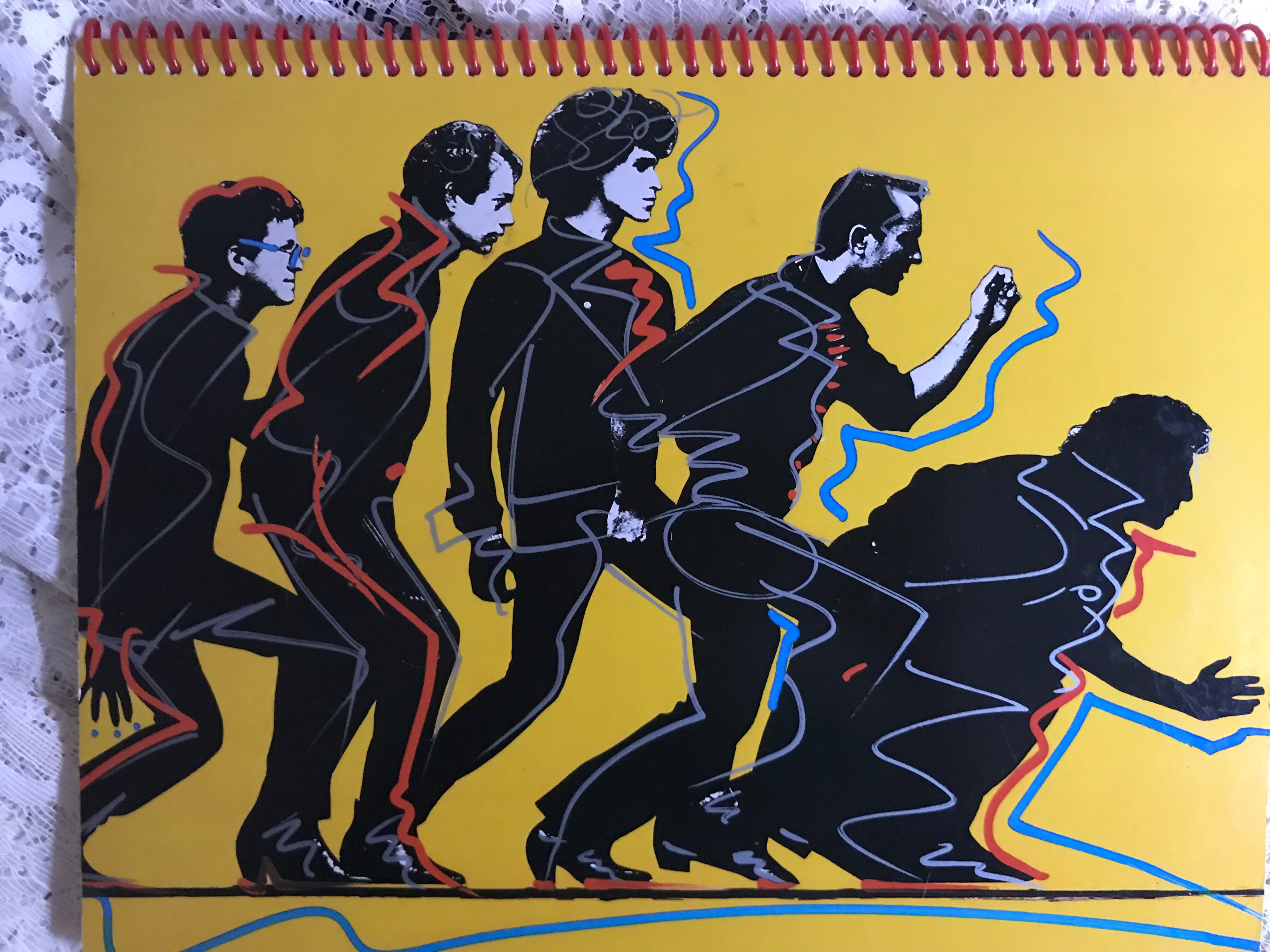 The Motels Album Cover Notebook