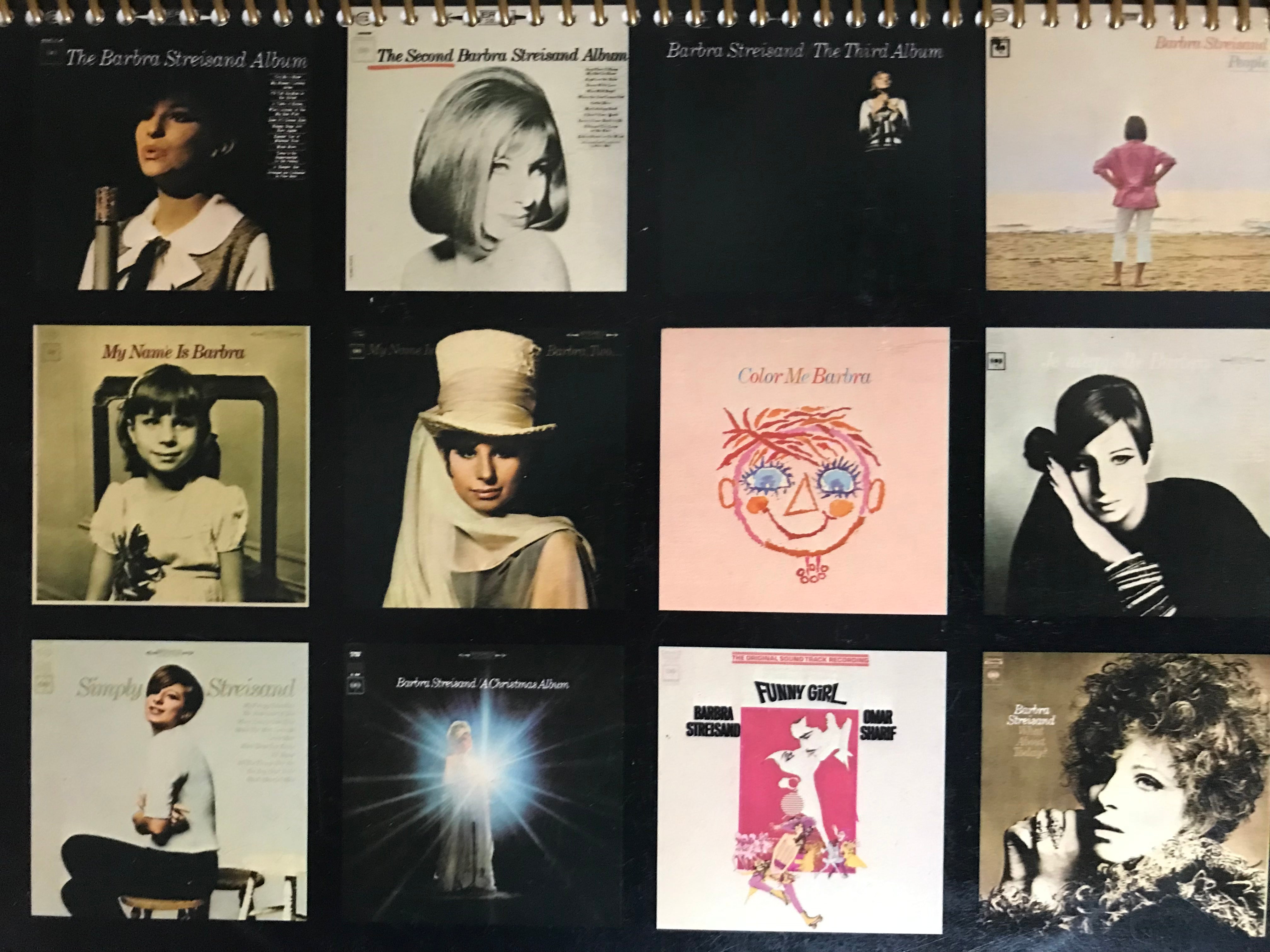 Barbra Streisand’s Greatest Hits Album Cover Notebook