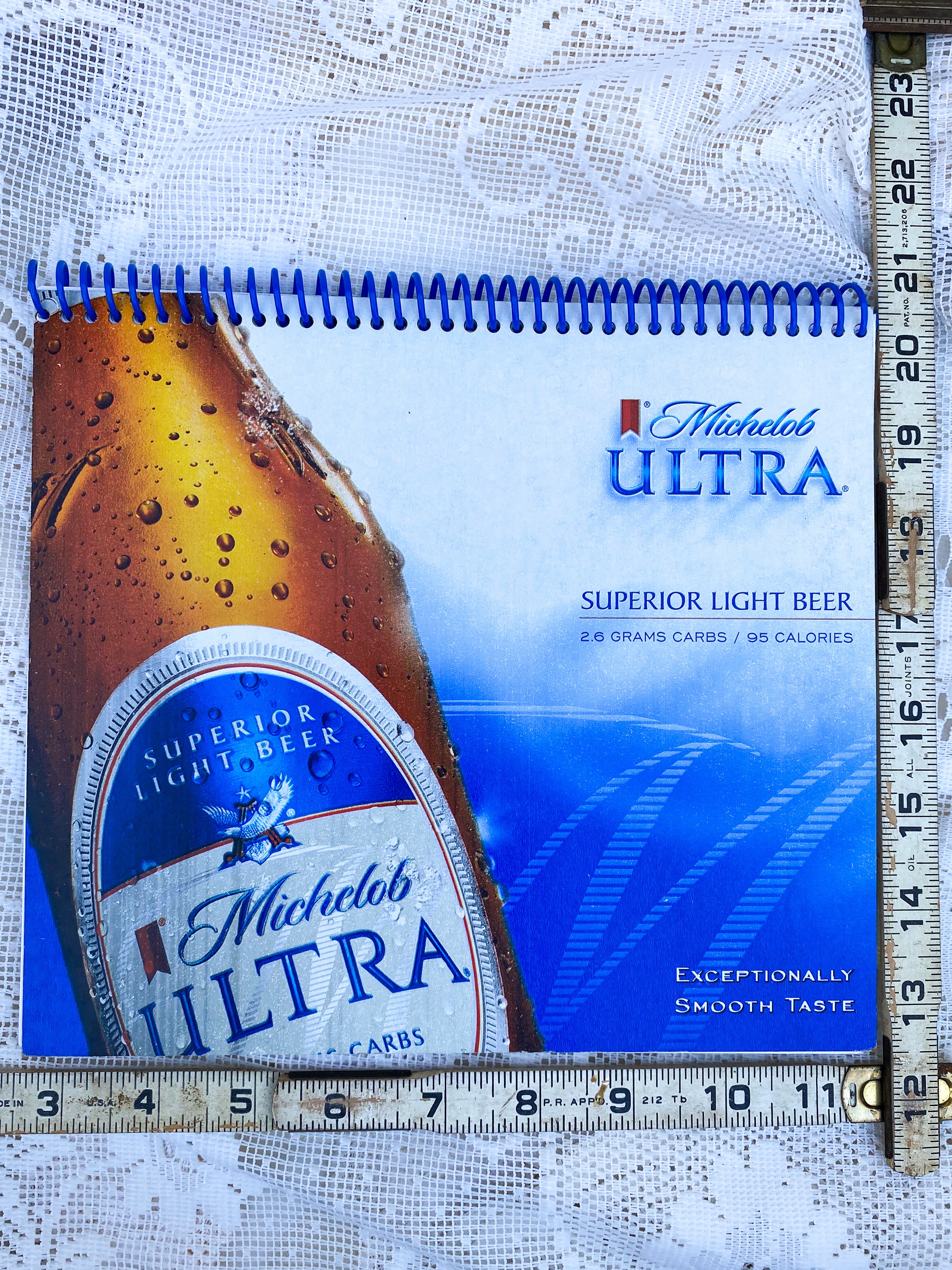 Michelob Ultra Light Beer Recycled Notebook