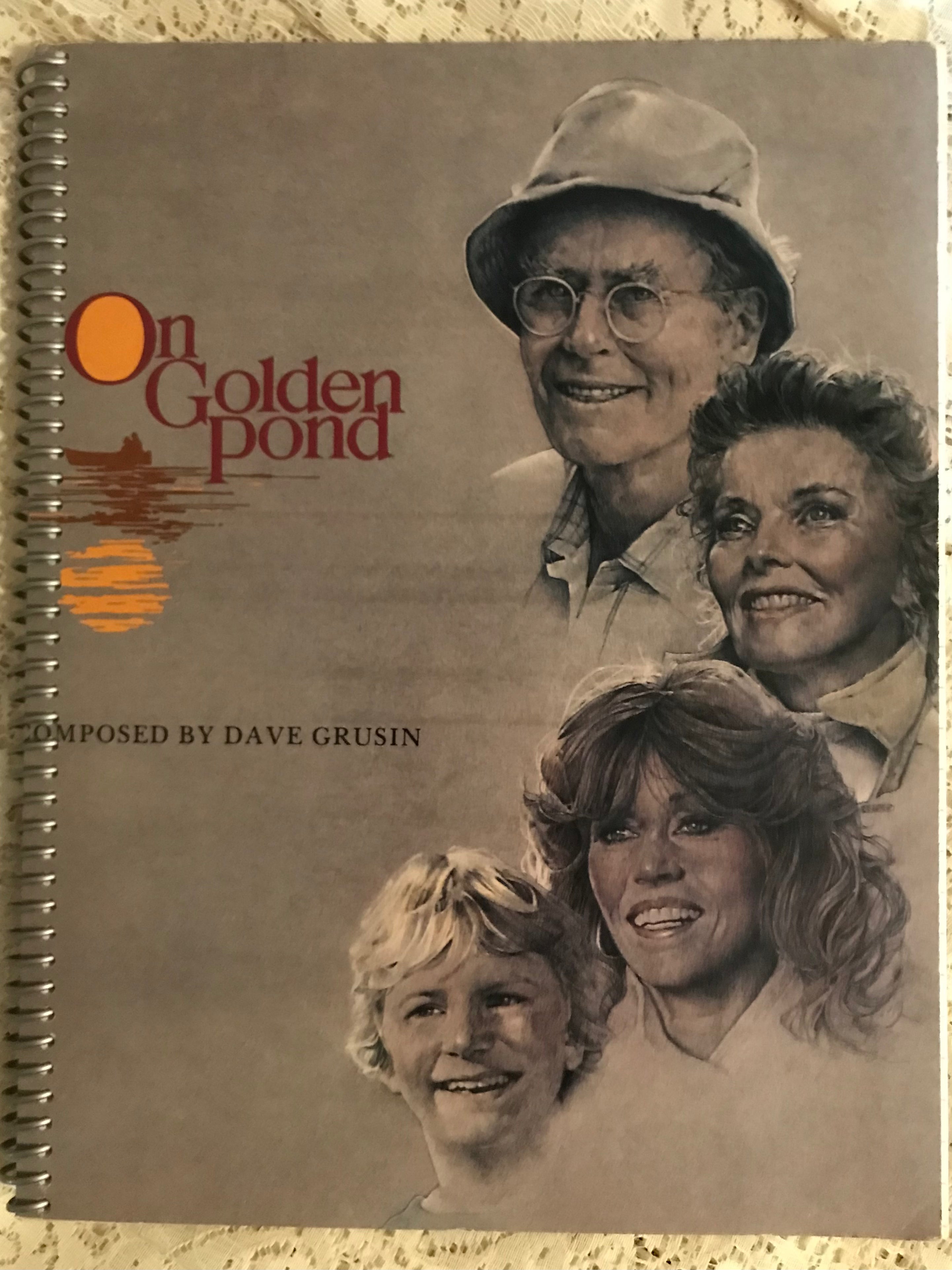 On Golden Pond Album Cover Notebook