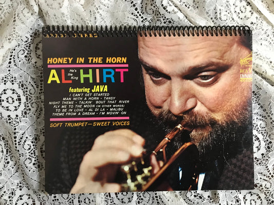 Al Hirt Honey In The Horn Album Cover Notebook