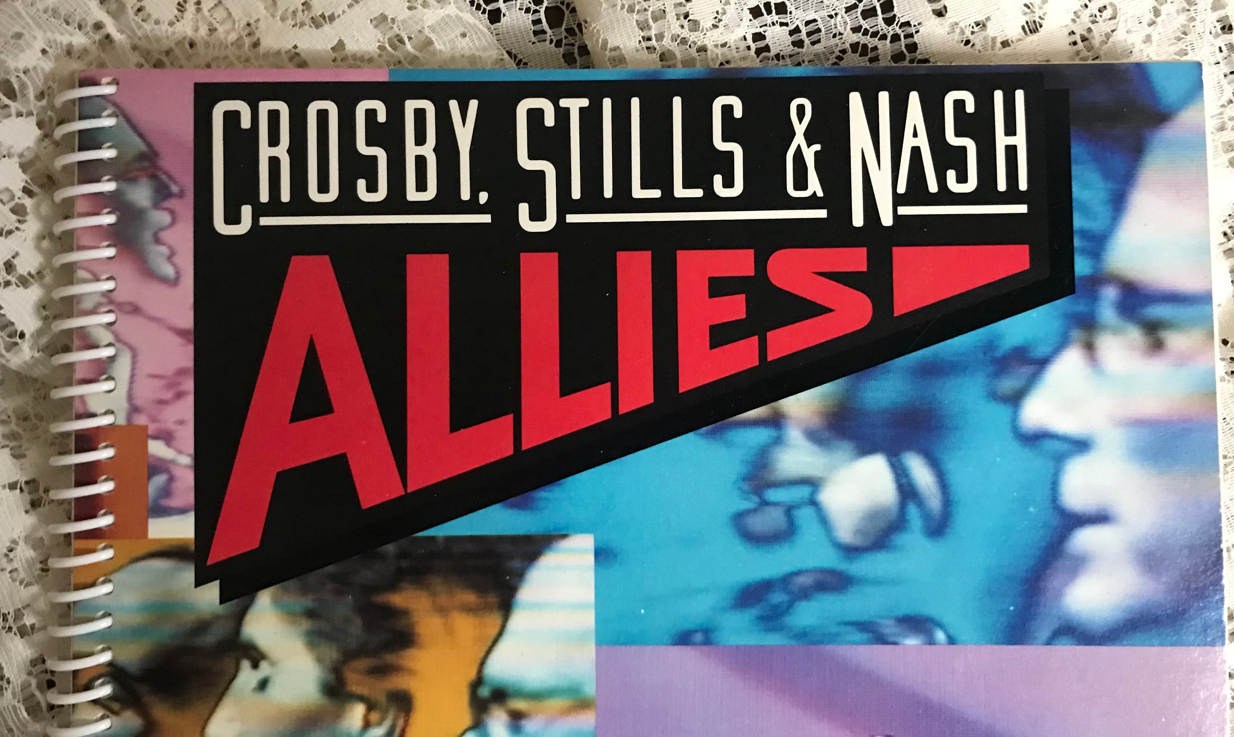 Crosby Stills and Nash Allies Album Cover Notebook