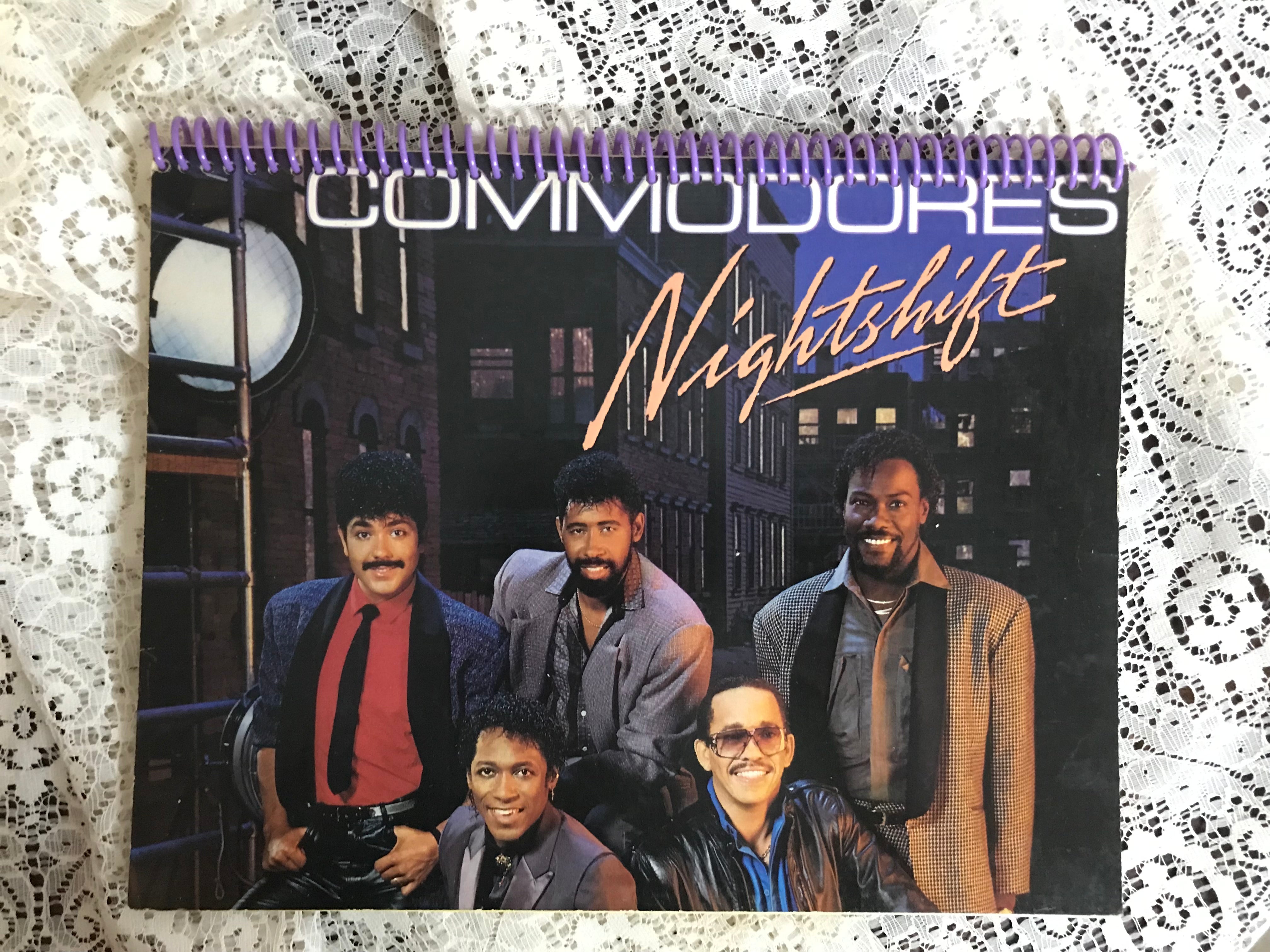 Commodores Album Cover Notebook