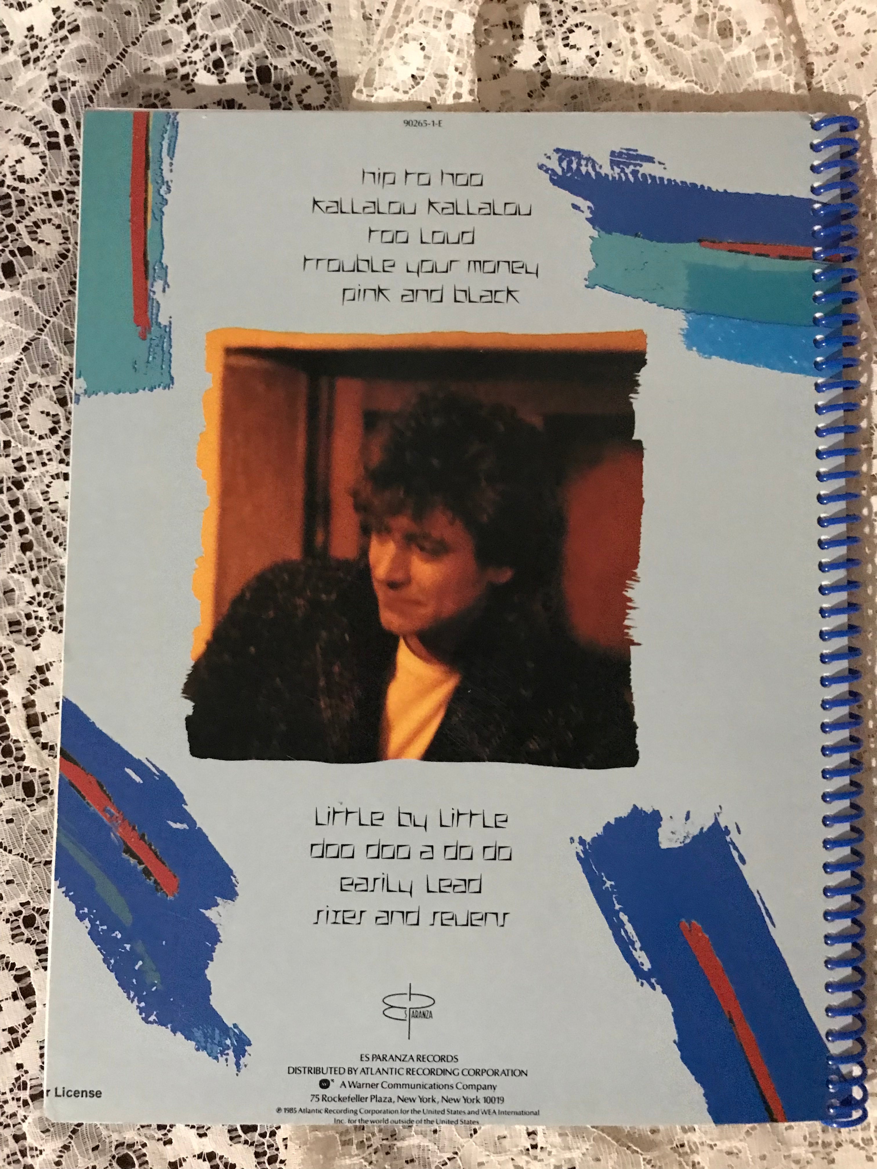 Robert Plant Album Cover Notebook