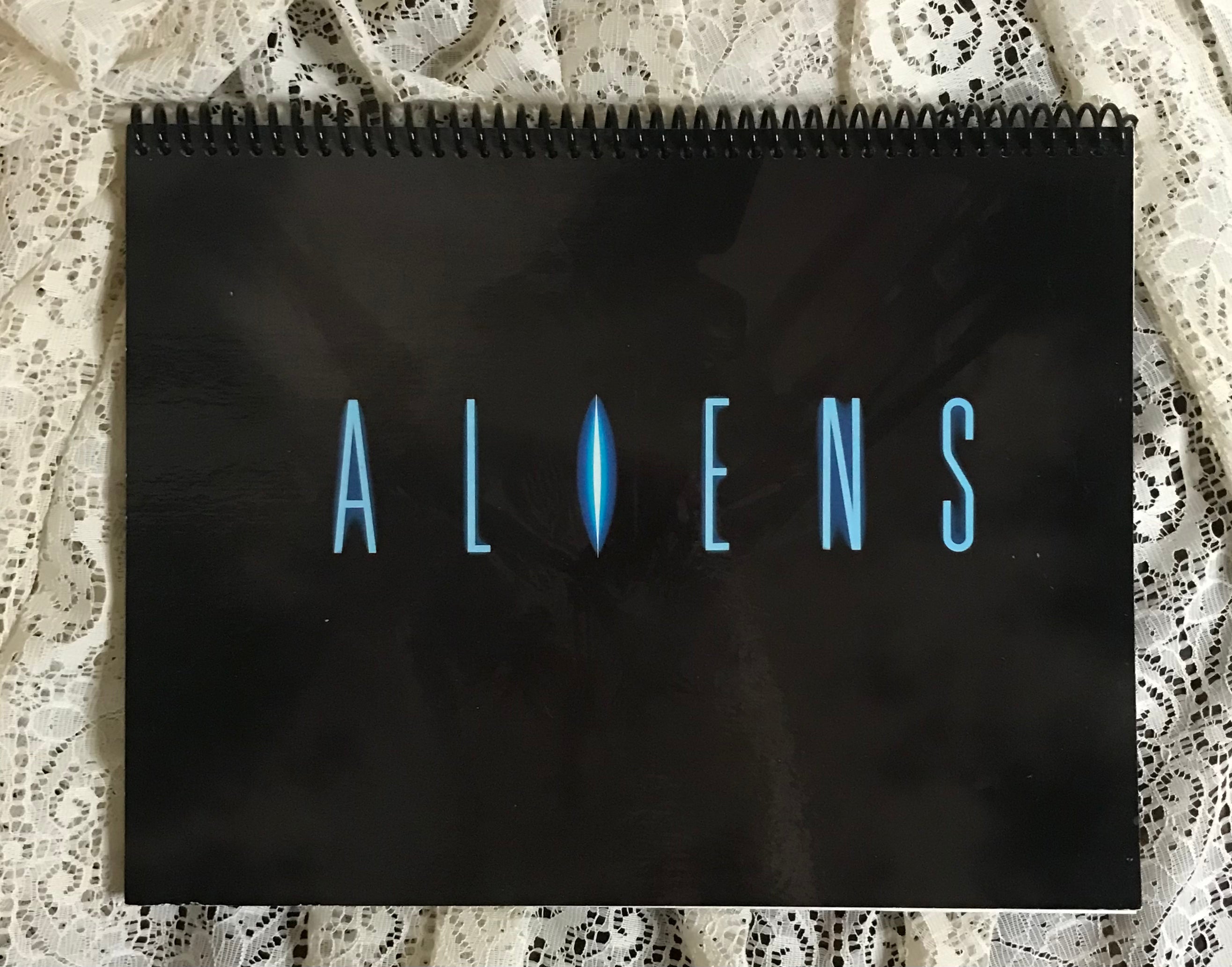 Aliens Movie Album Cover Notebook