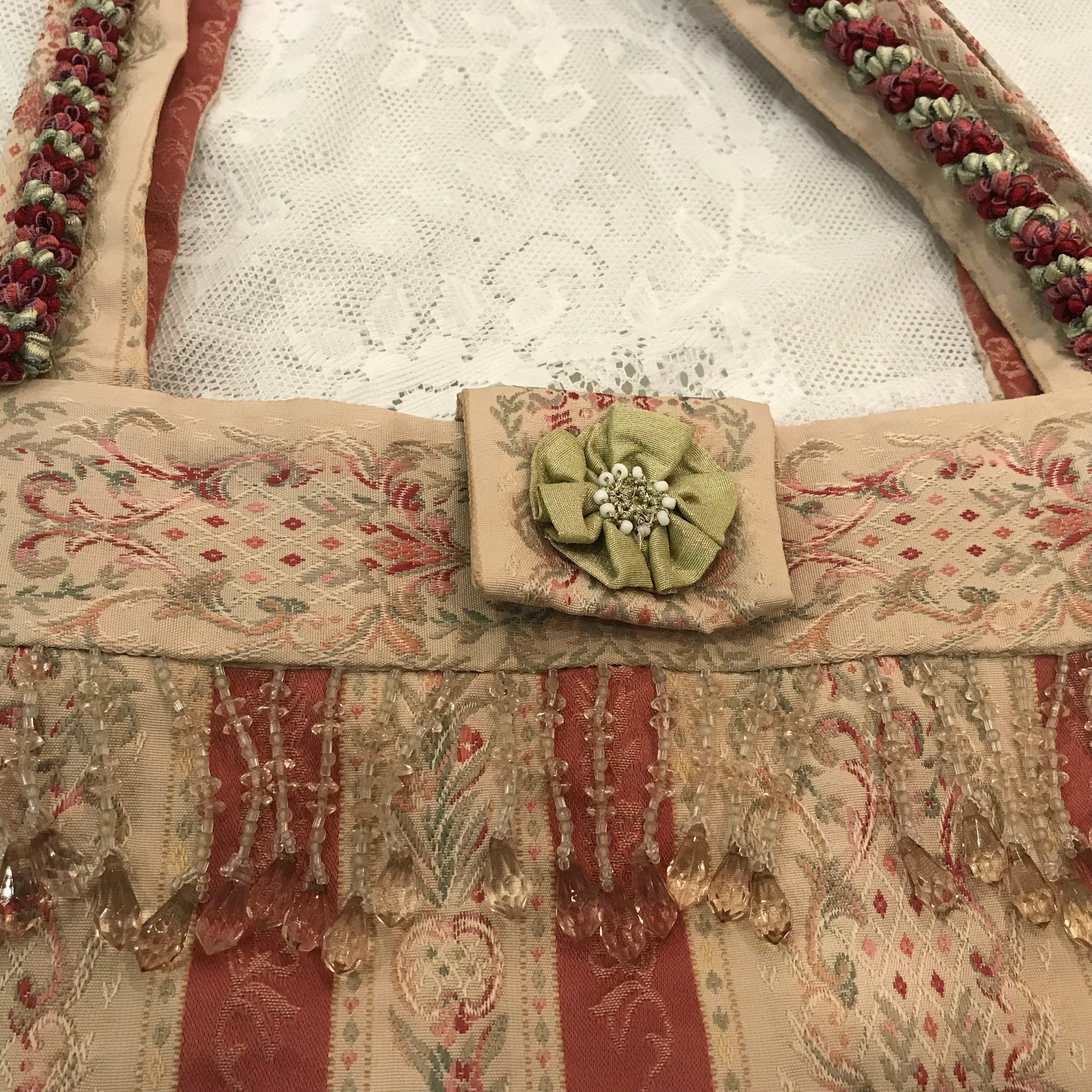 Purse With Beaded Fringe