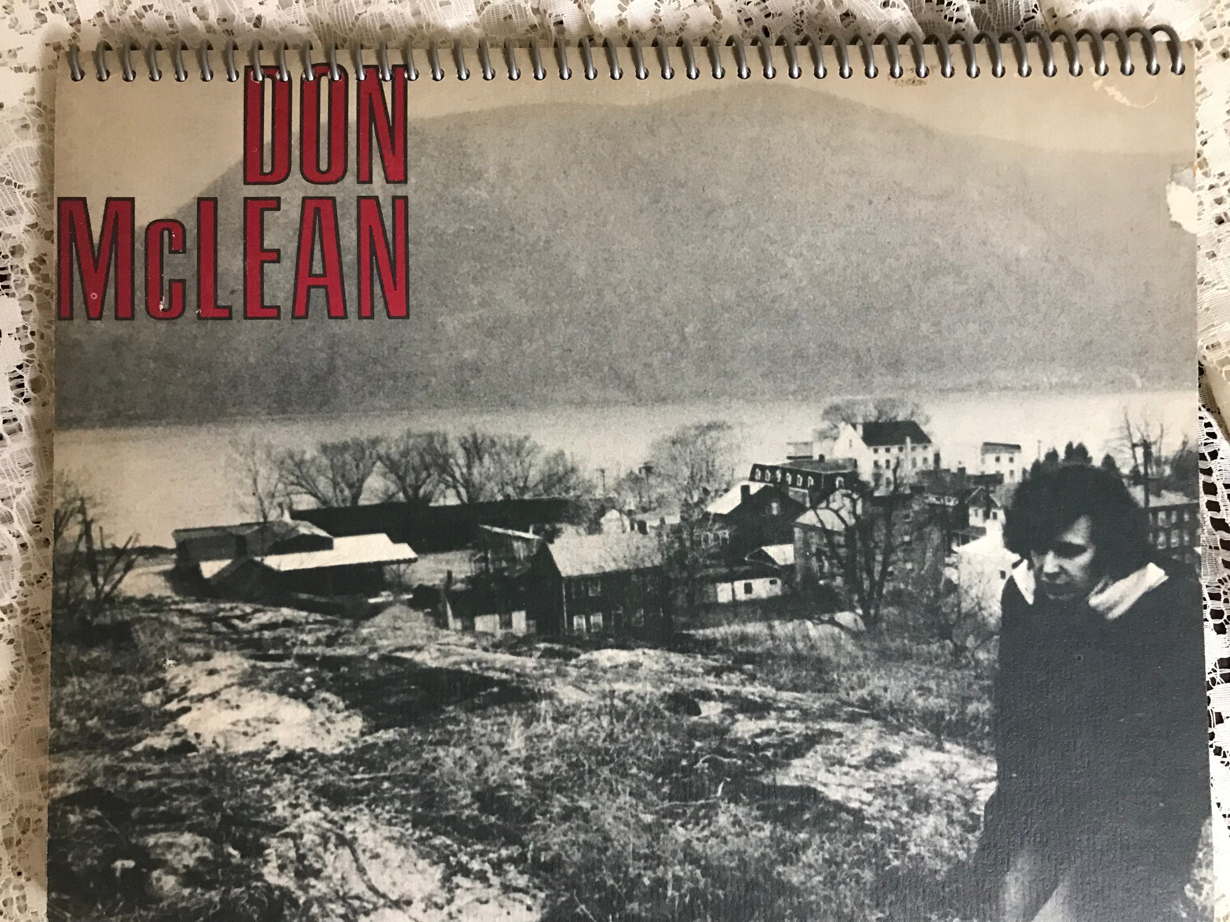 Don McLean Album Cover Notebook