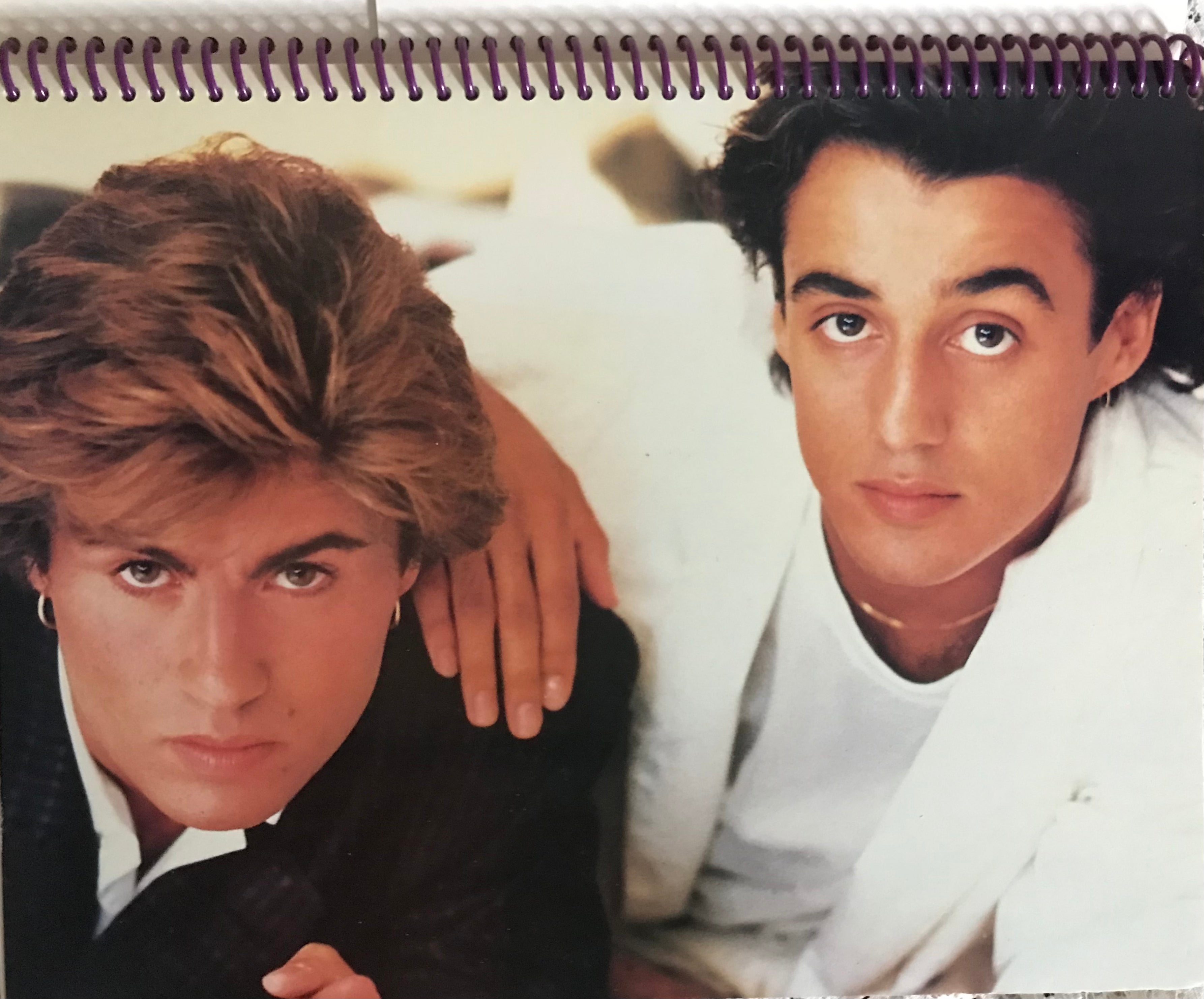 Wham Make It Big Album Cover Notebook