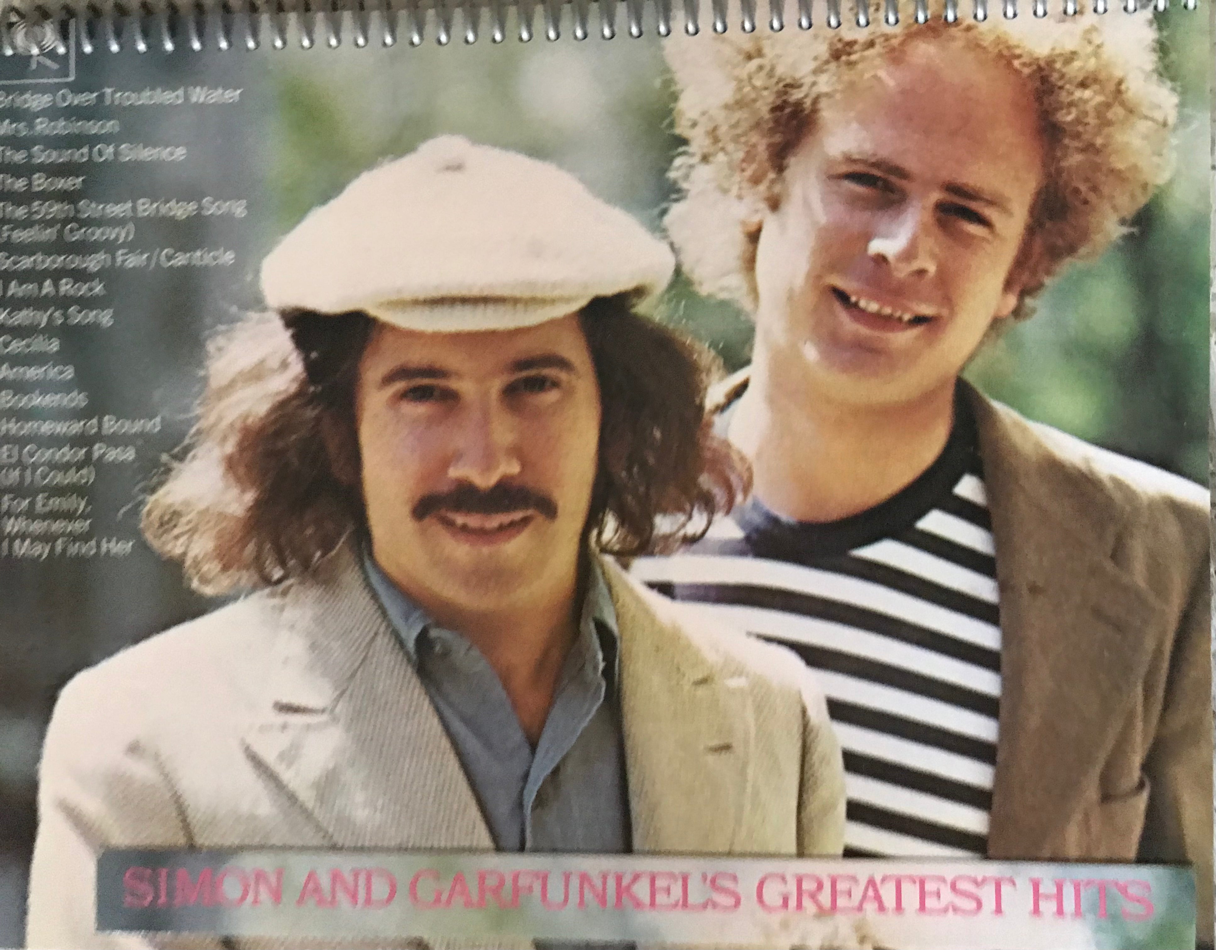 Simon and Garfunkel Album Cover Notebook