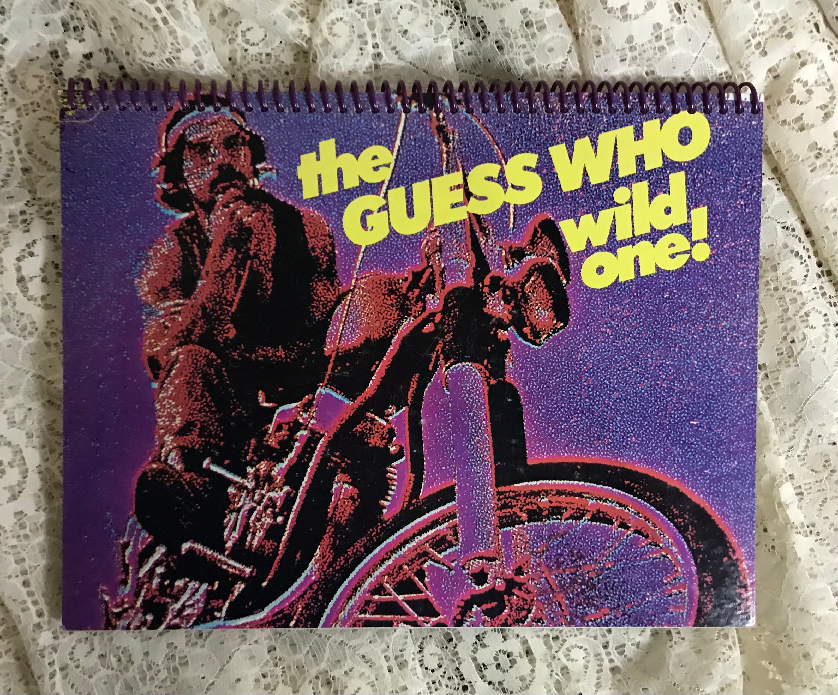 The Guess Who Wild One Album Cover Notebook