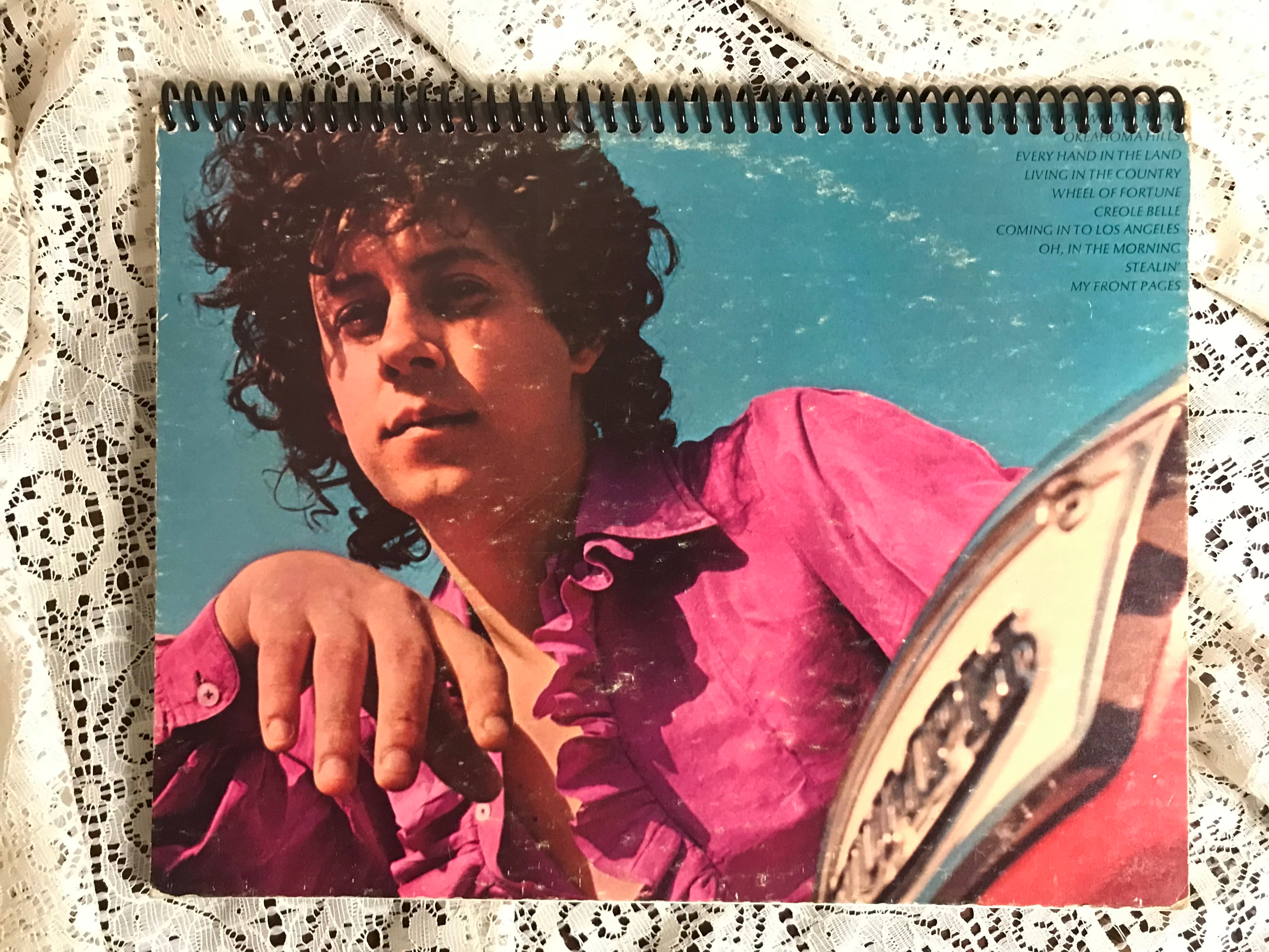 Arlo Guthrie Running Down The Road Album Cover Notebook