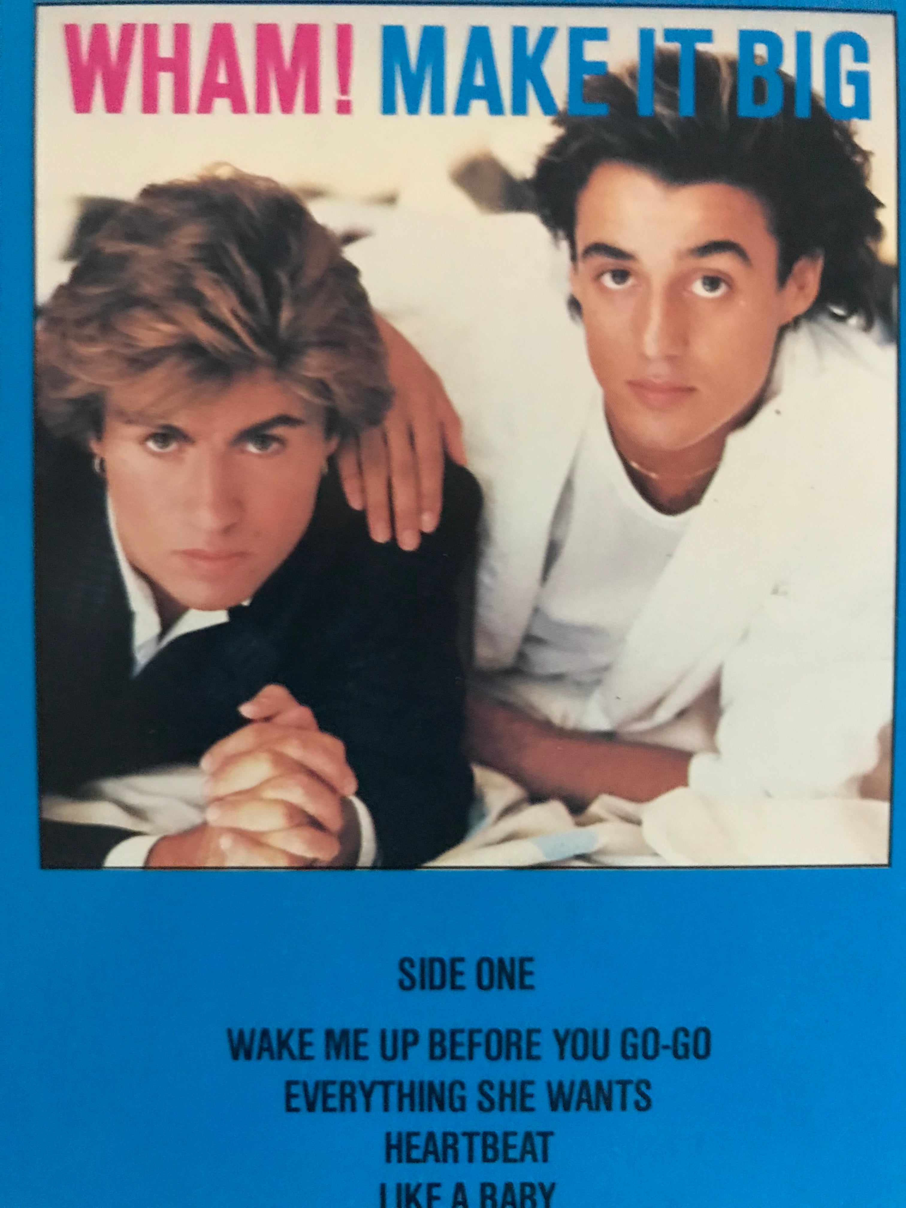 Wham Make It Big Album Cover Notebook