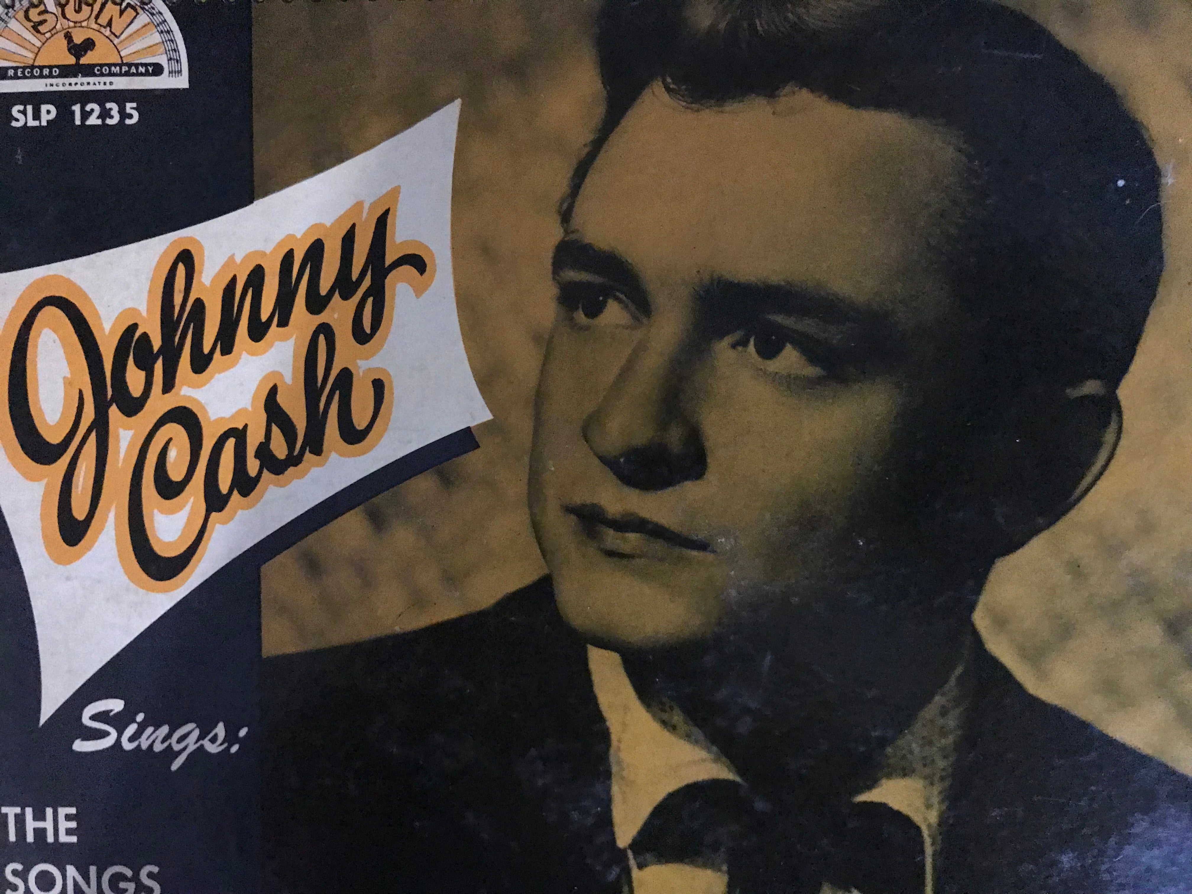 Johnny Cash The Songs That Made Him Famous Album Cover Notebook