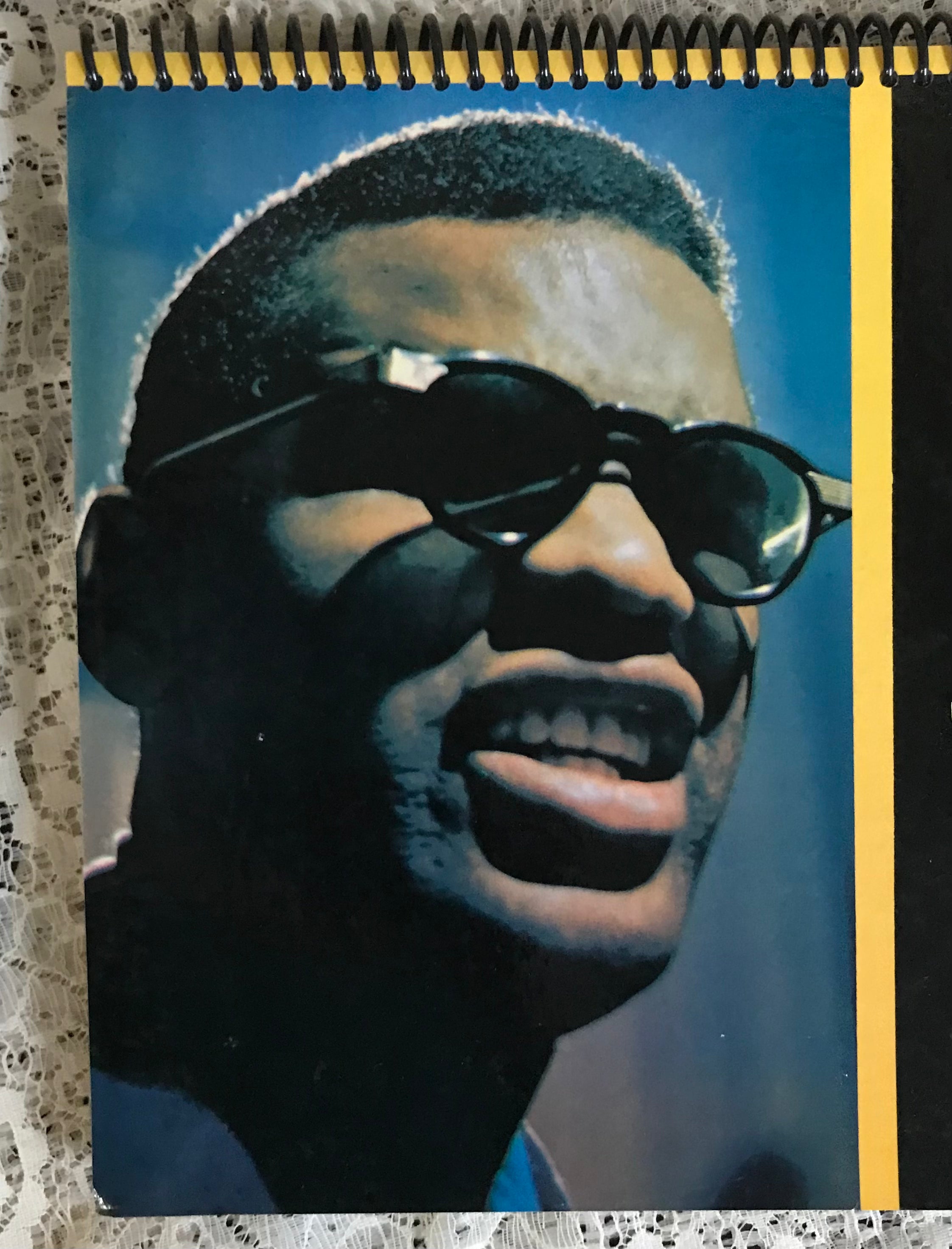 Ray Charles Album Cover Notebook