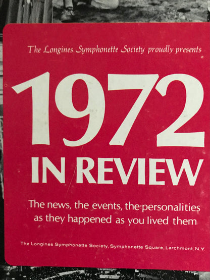 1972 In Review Album Cover Notebook