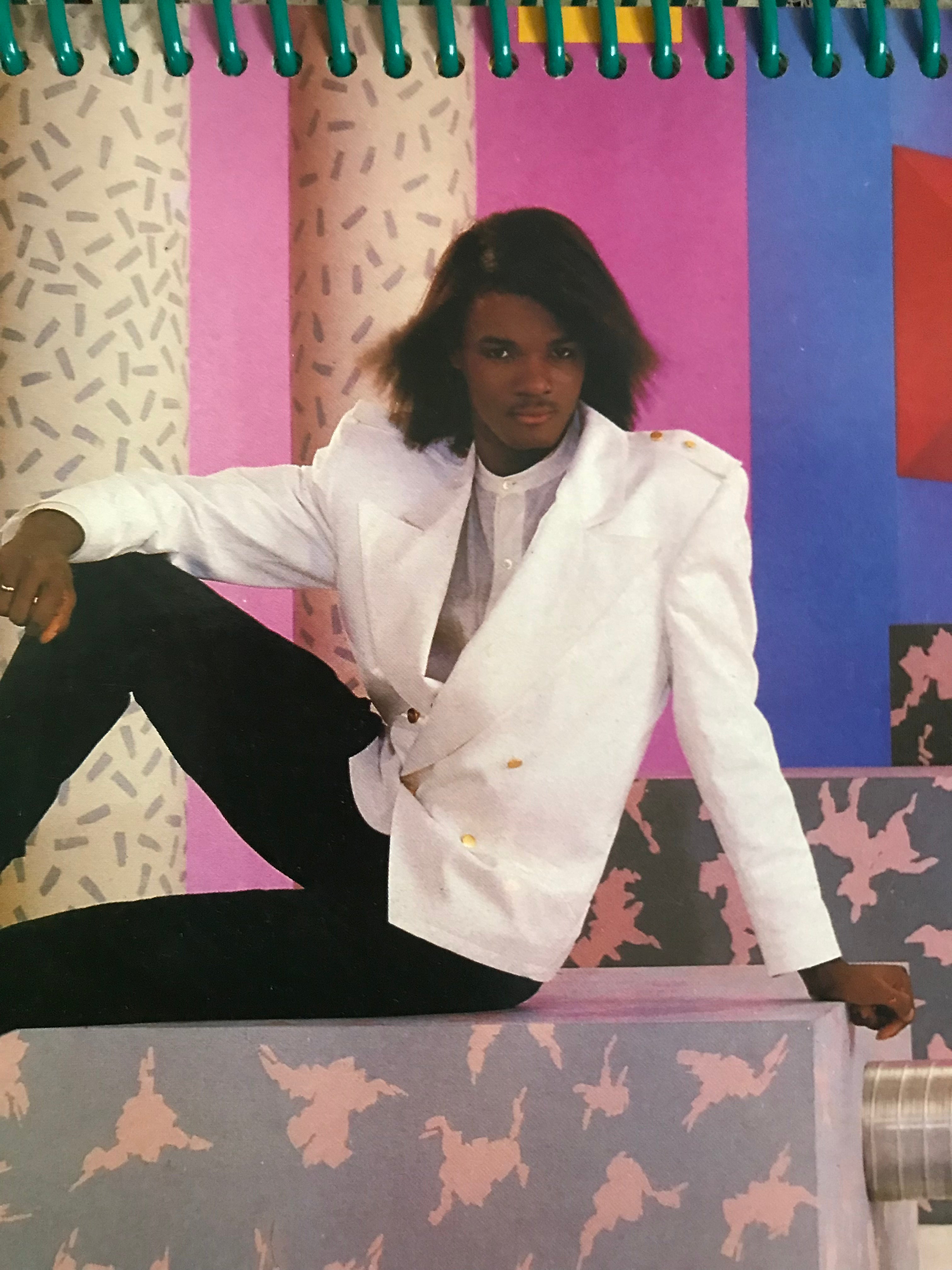 Jermaine Stewart Album Cover Notebook