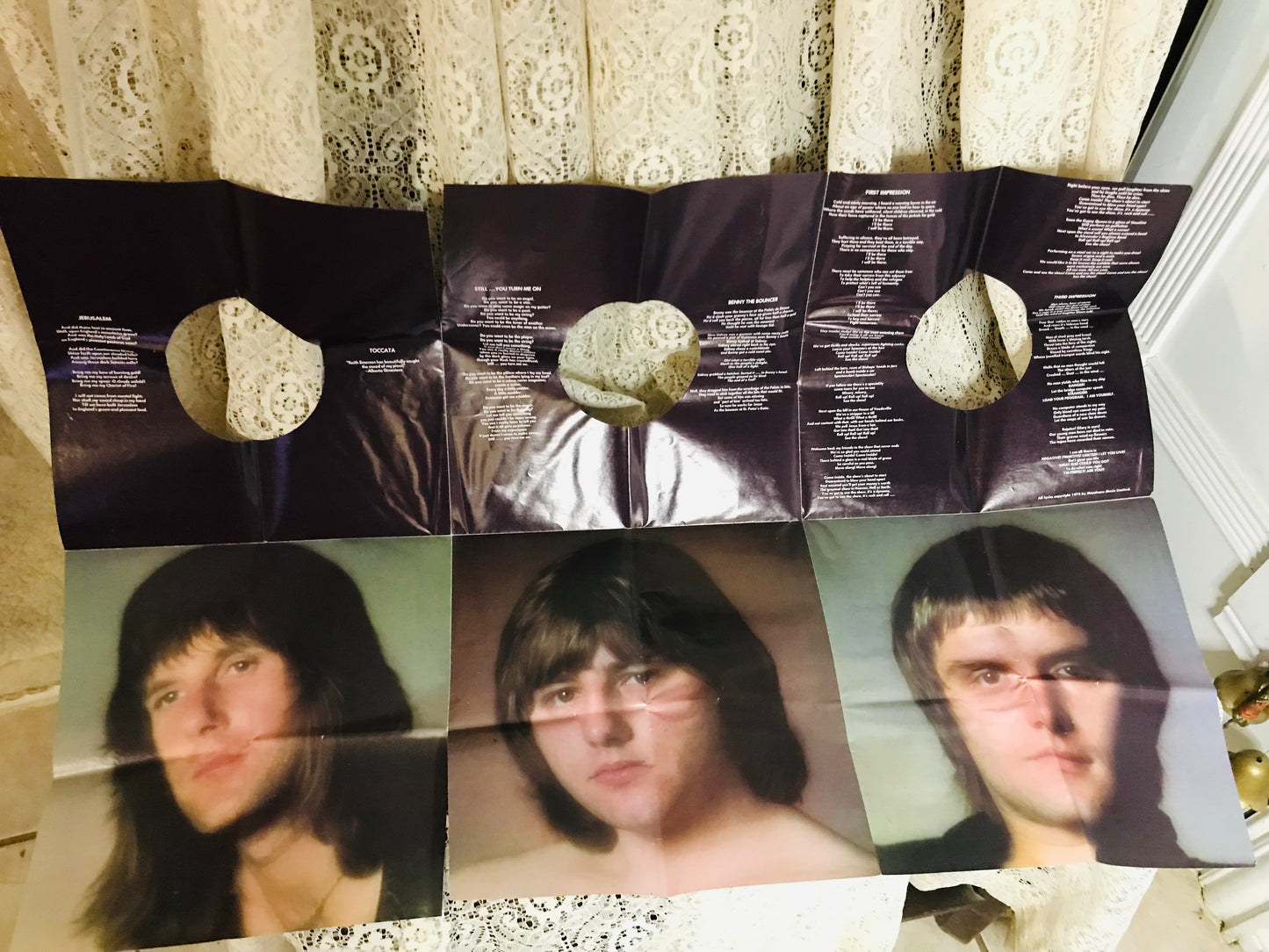 Emerson Lake and Palmer Brain Salad Surgery Album Cover Notebook
