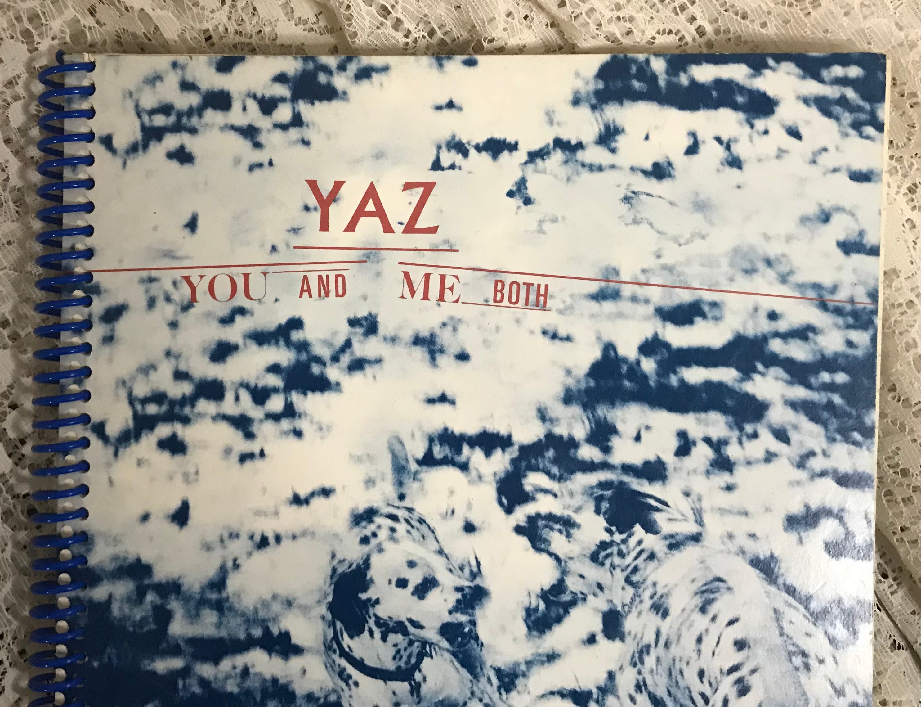 Yaz Album Cover Notebook