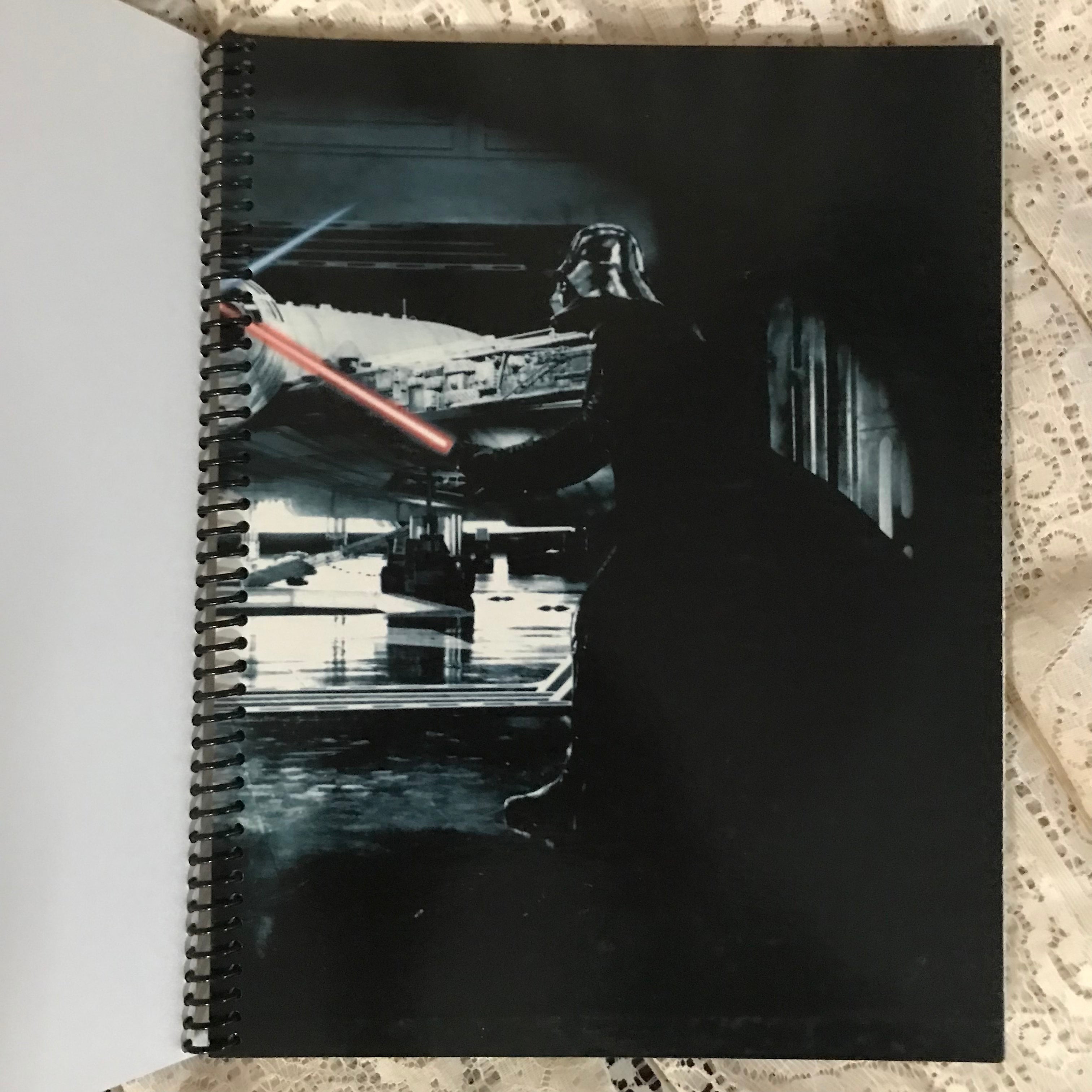 Star Wars A New Hope Album Cover Notebook