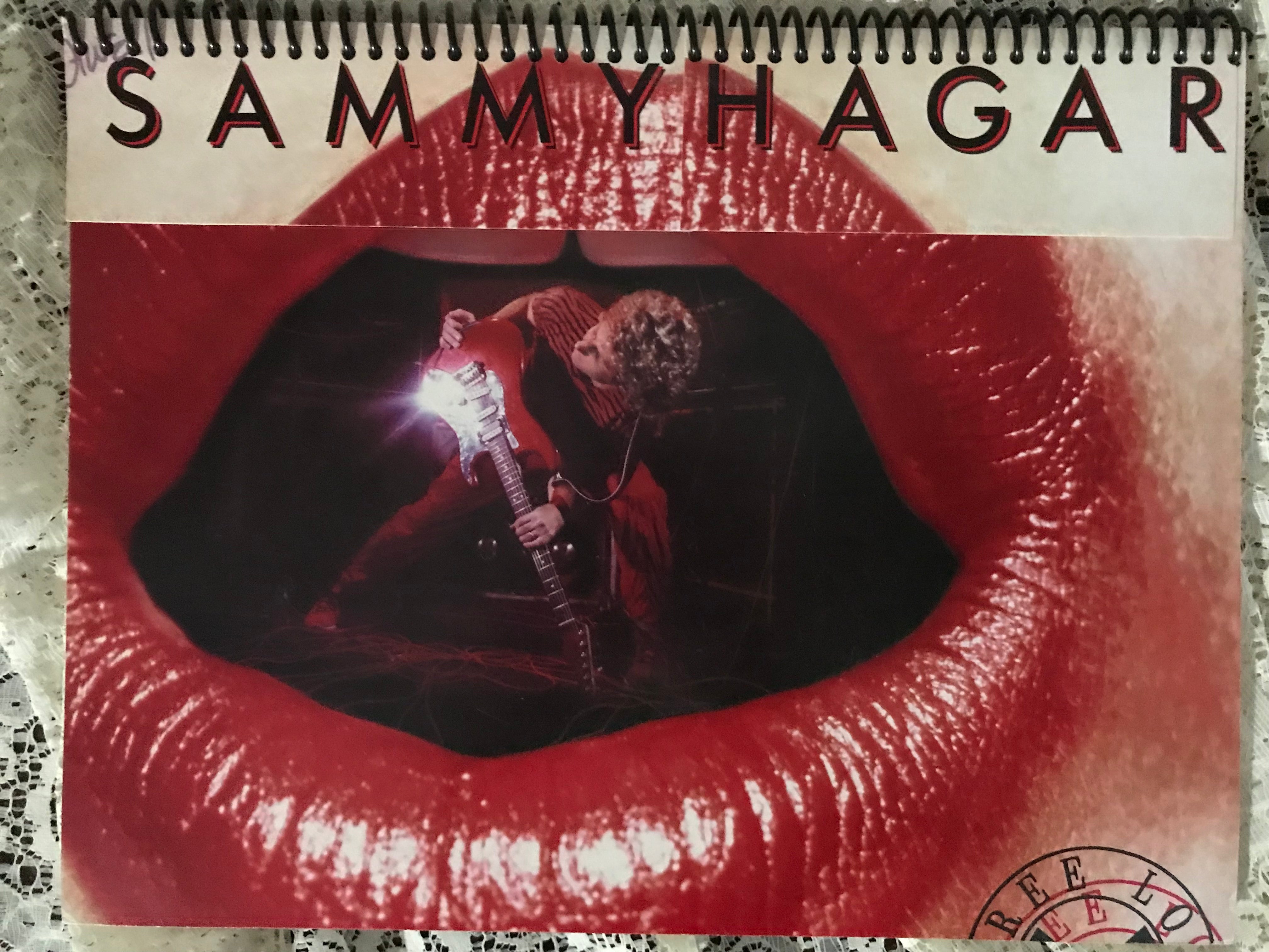 Sammy Hagar Album Cover Notebook