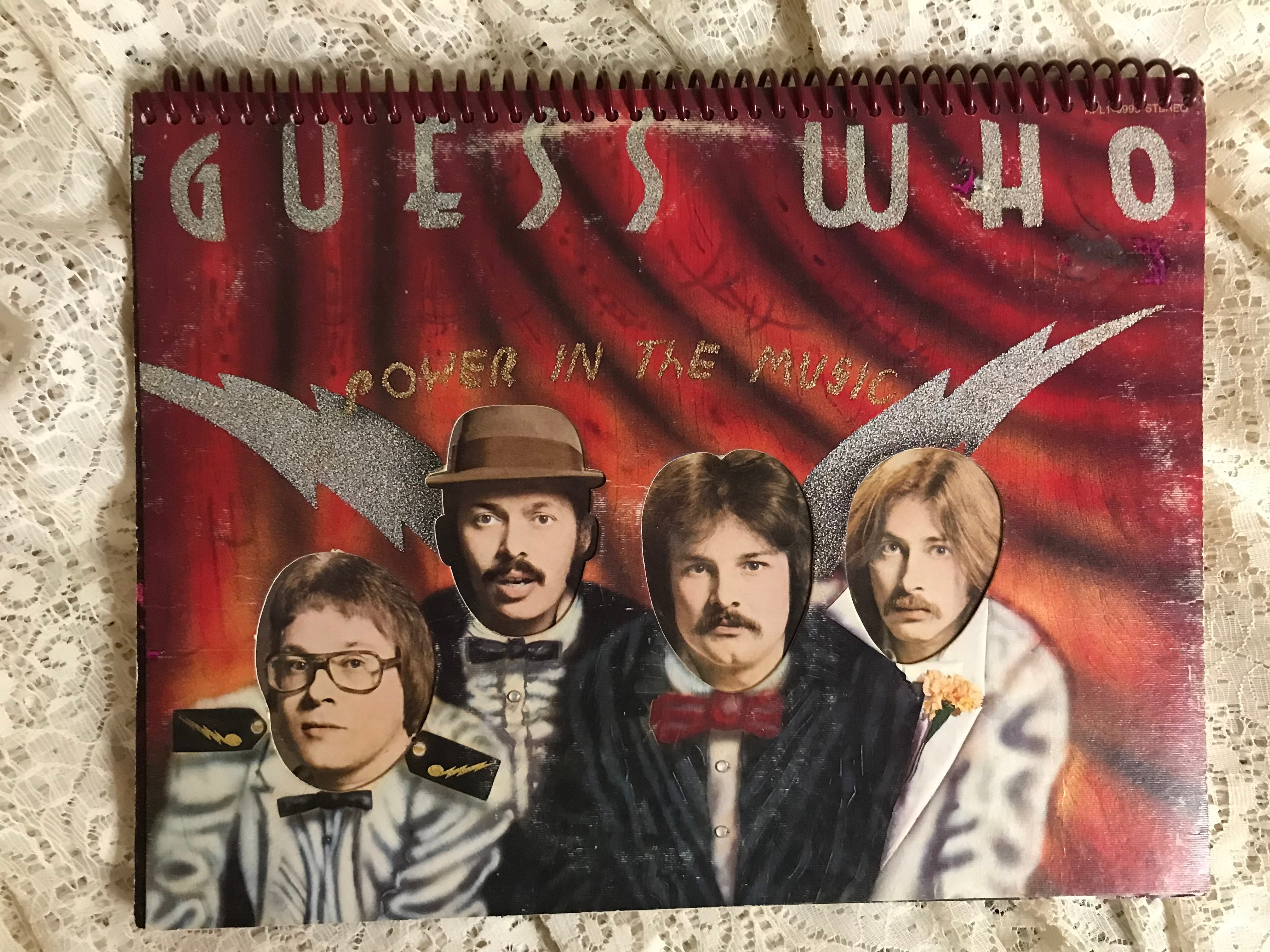 The Guess Who Album Cover Notebook