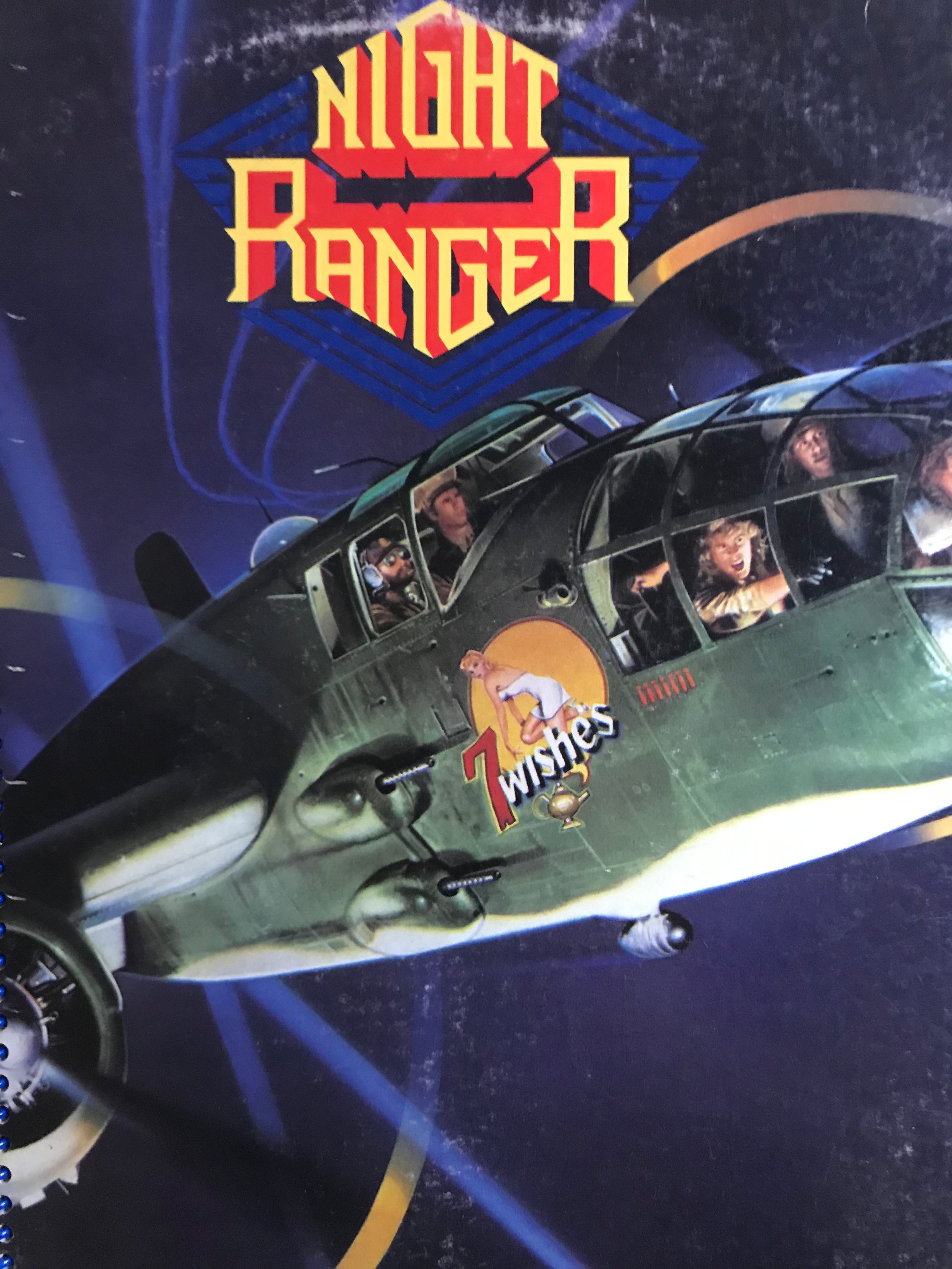 Night Ranger Album Cover Notebook