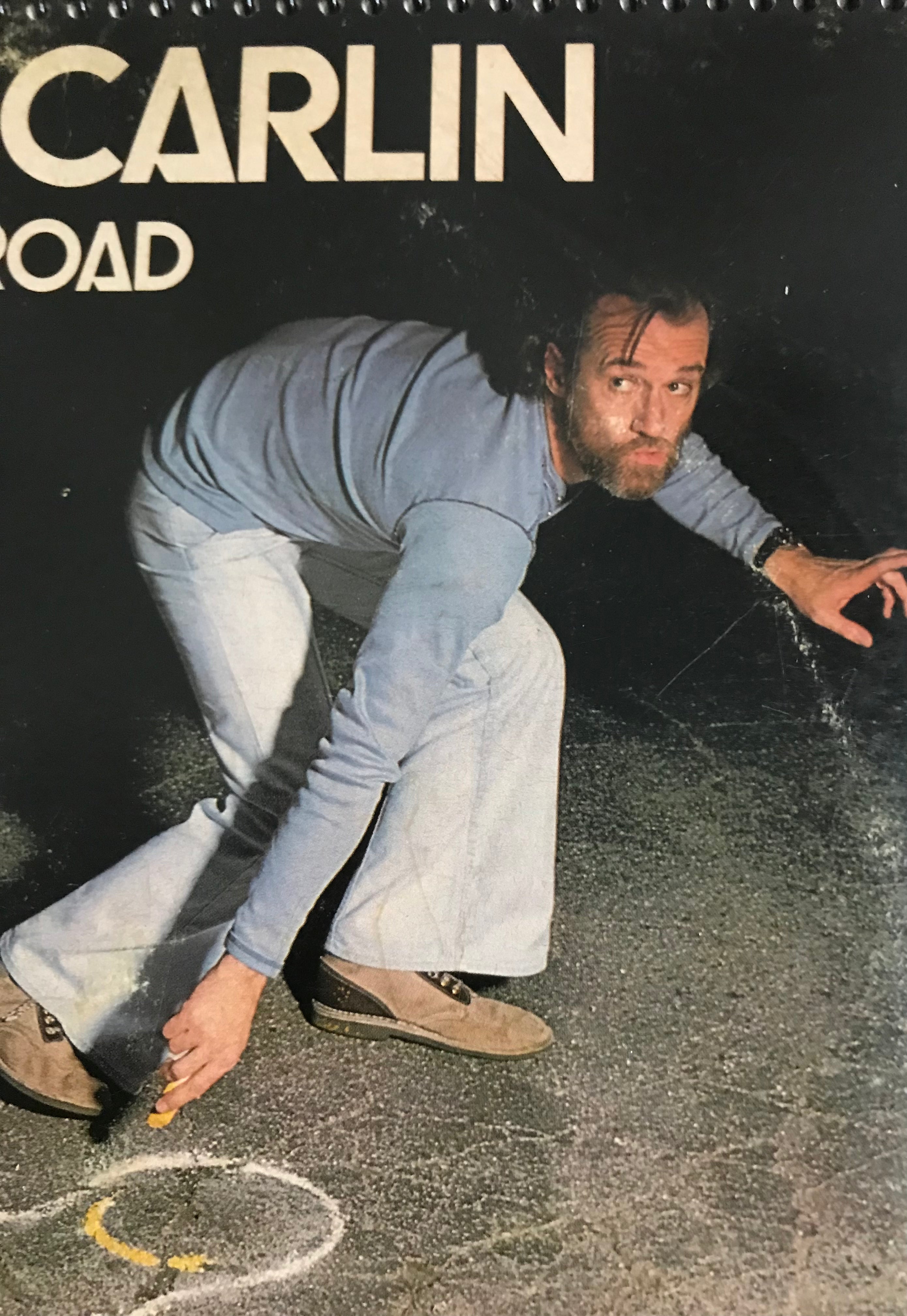 George Carlin Album Cover Notebook