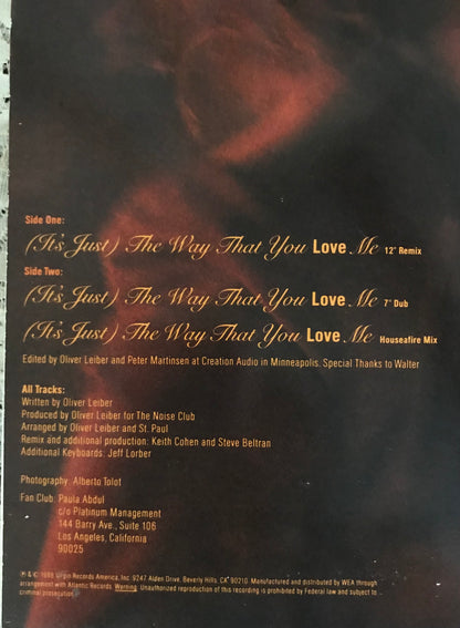 Paula Abdul Recycled Album Cover Notebook