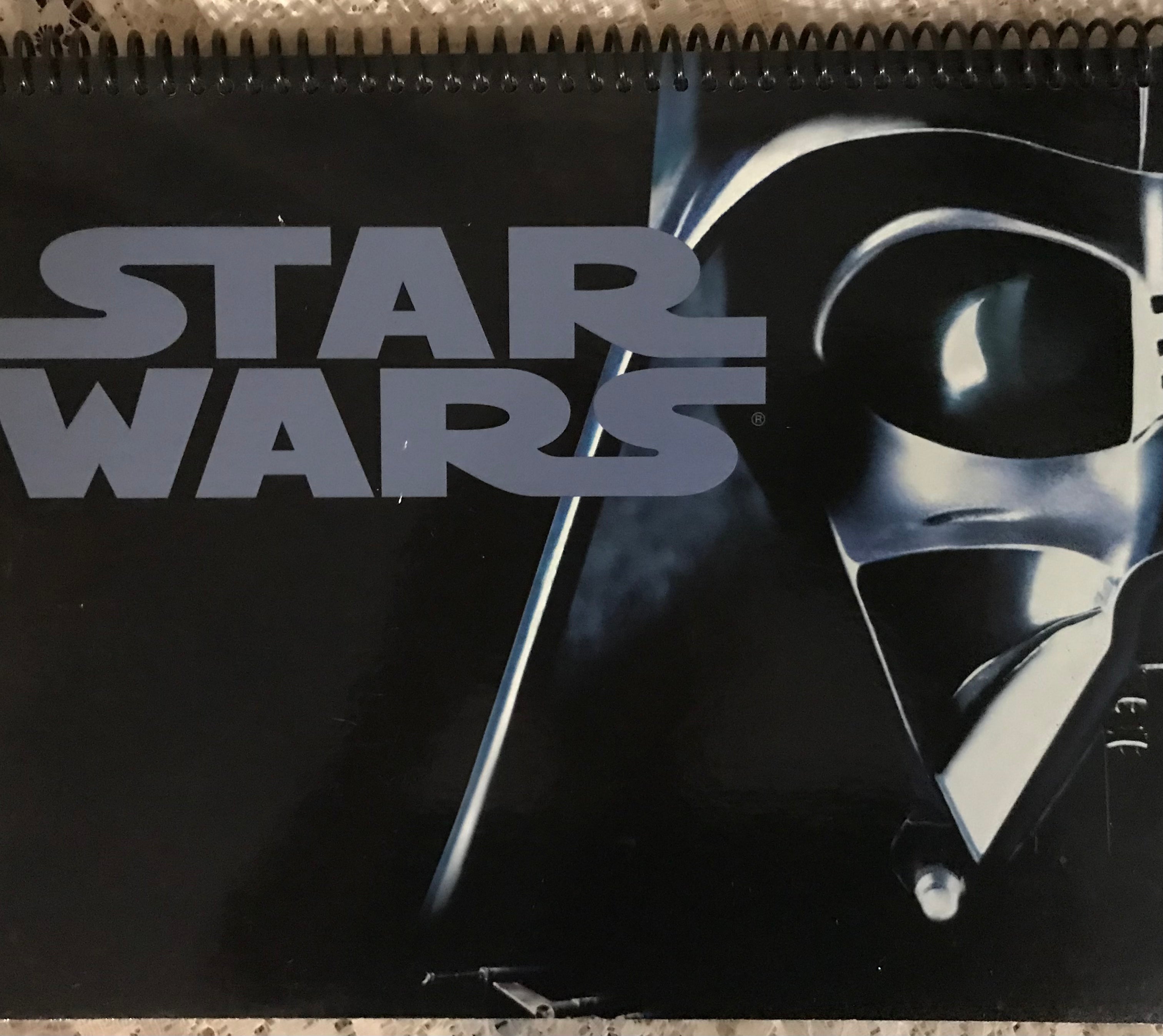 Star Wars A New Hope Album Cover Notebook