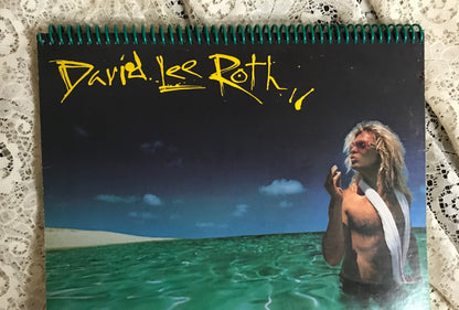 David Lee Roth  Crazy From the Heart Album Cover Notebook