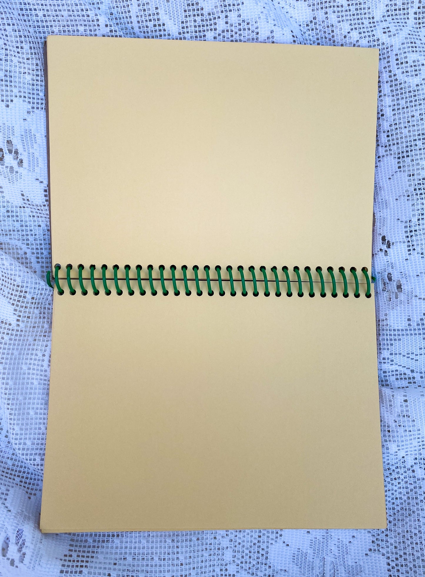 Amy’s Organic Enchiladas Recycled Notebook - Green Spiral