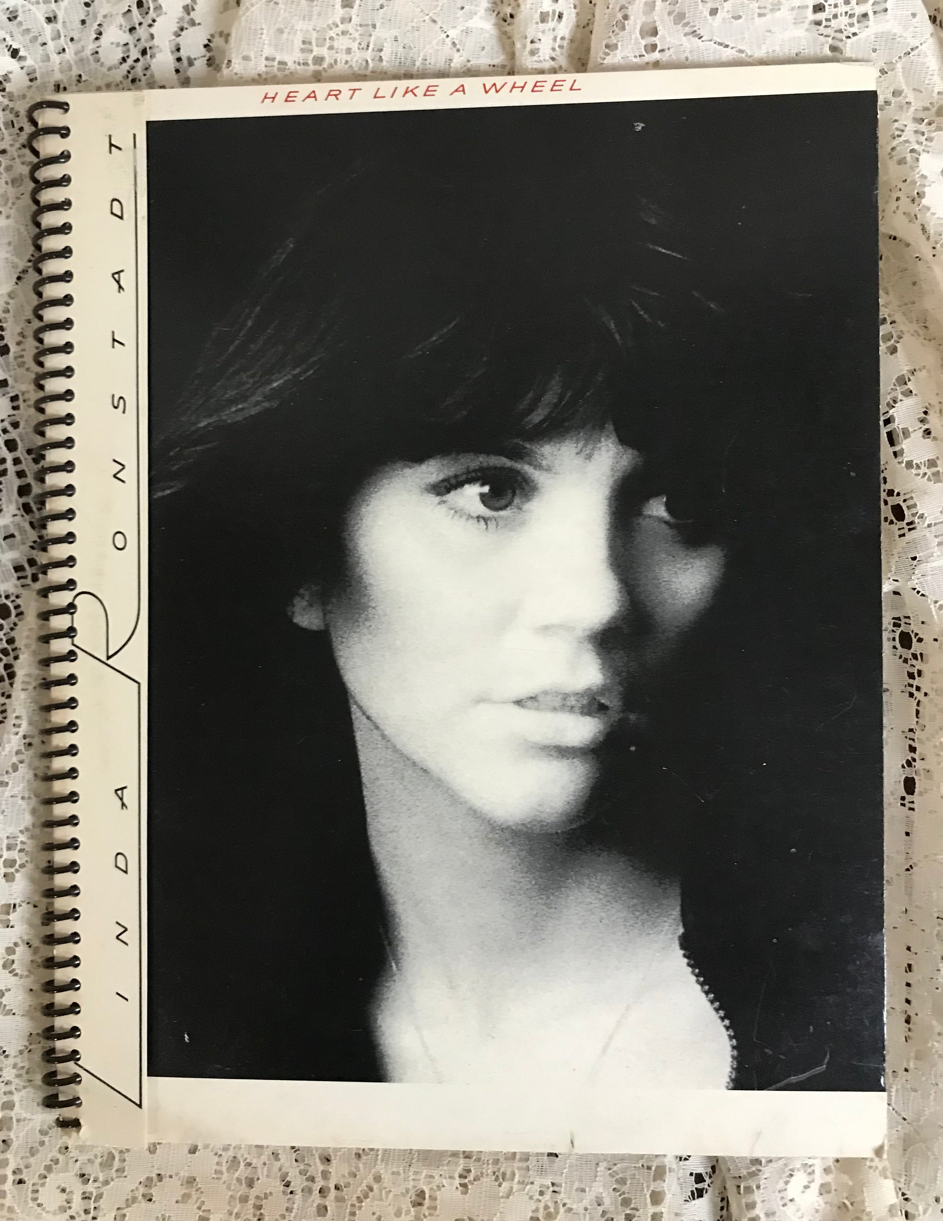 Linda Ronstadt Handmade Recycled Album Cover Notebook