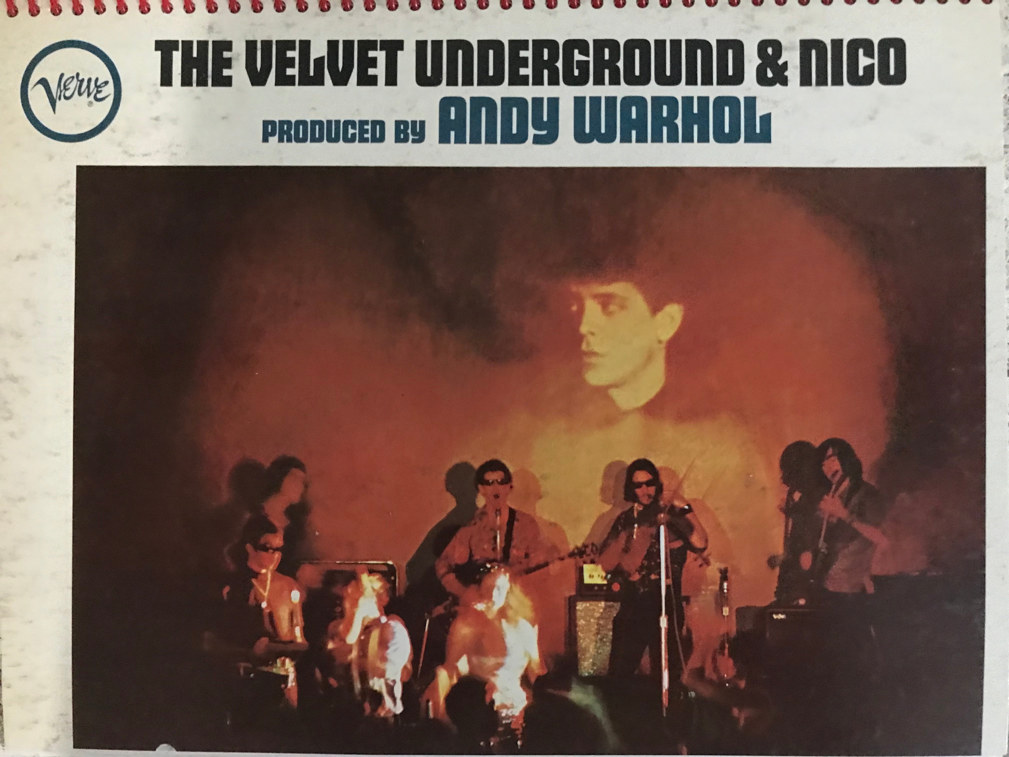 Velvet Underground Andy Warhol Album Cover Notebook