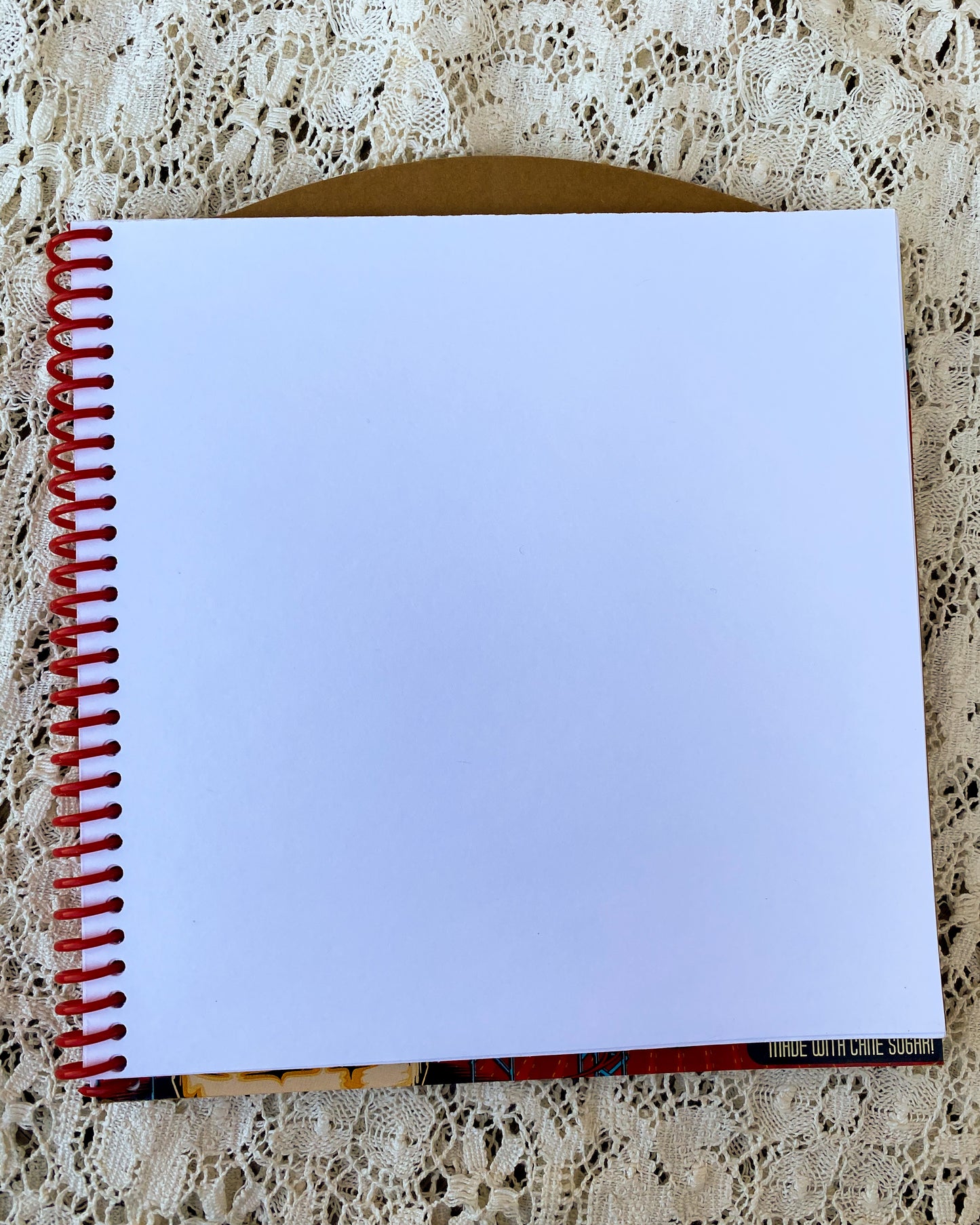 Coney Island Cherry Cream Ale Recycled Beer Carton Notebook