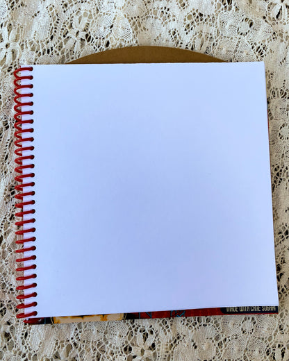 Coney Island Cherry Cream Ale Recycled Beer Carton Notebook