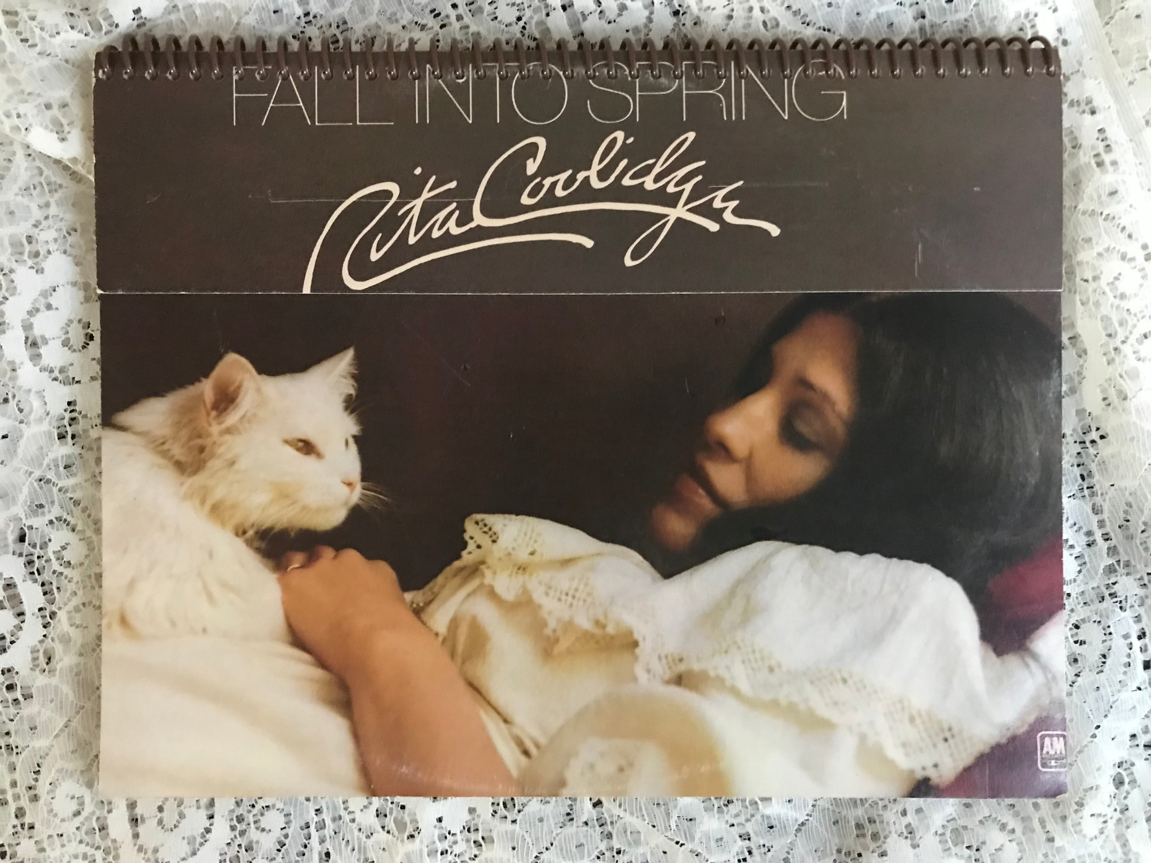 Rita Coolidge Fall Into Spring Recycled Album Cover Notebook