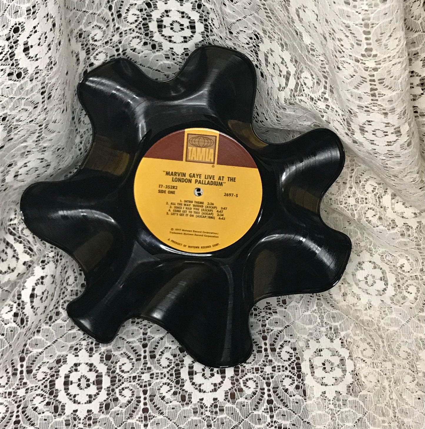 Record Bowl Marvin Gaye…Live at the Paladium