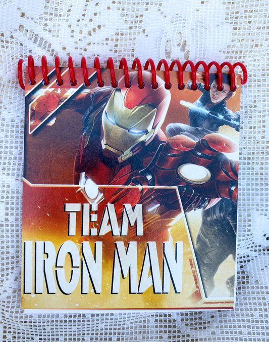 Marvel Comics - Iron Man Recycled Kleenex Box Notebook