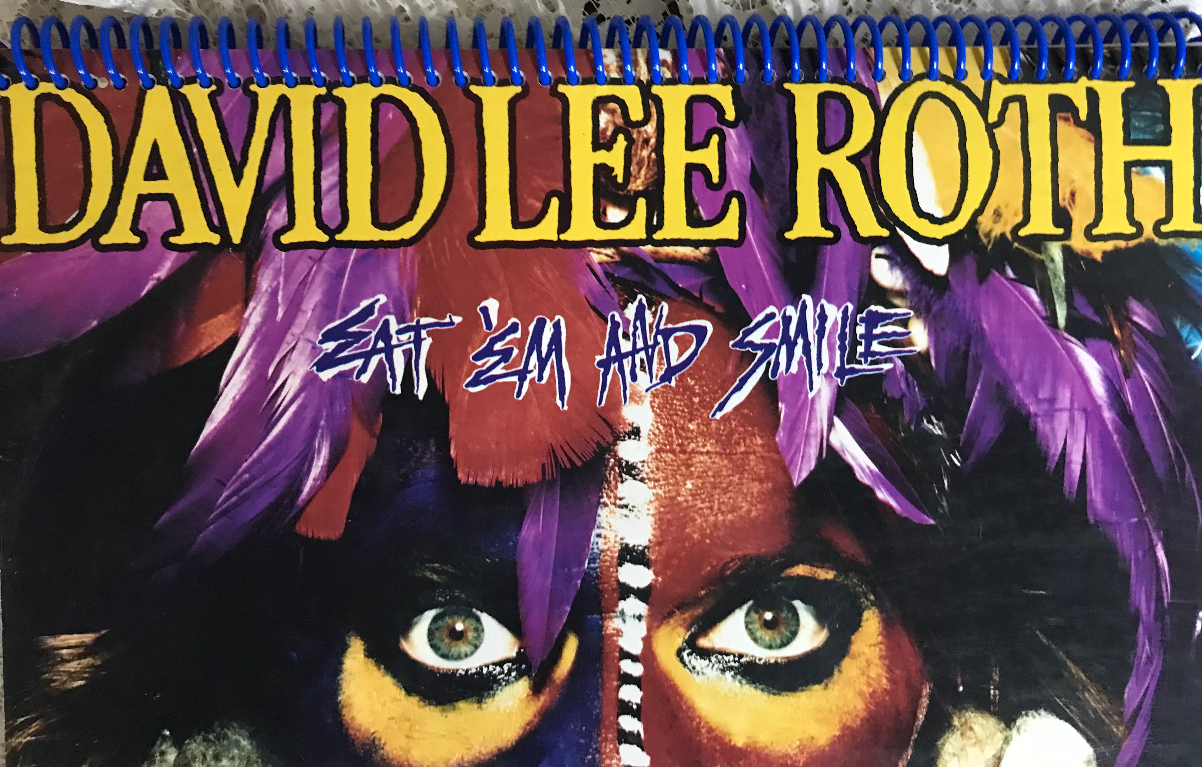 David Lee Roth Album Cover Notebook