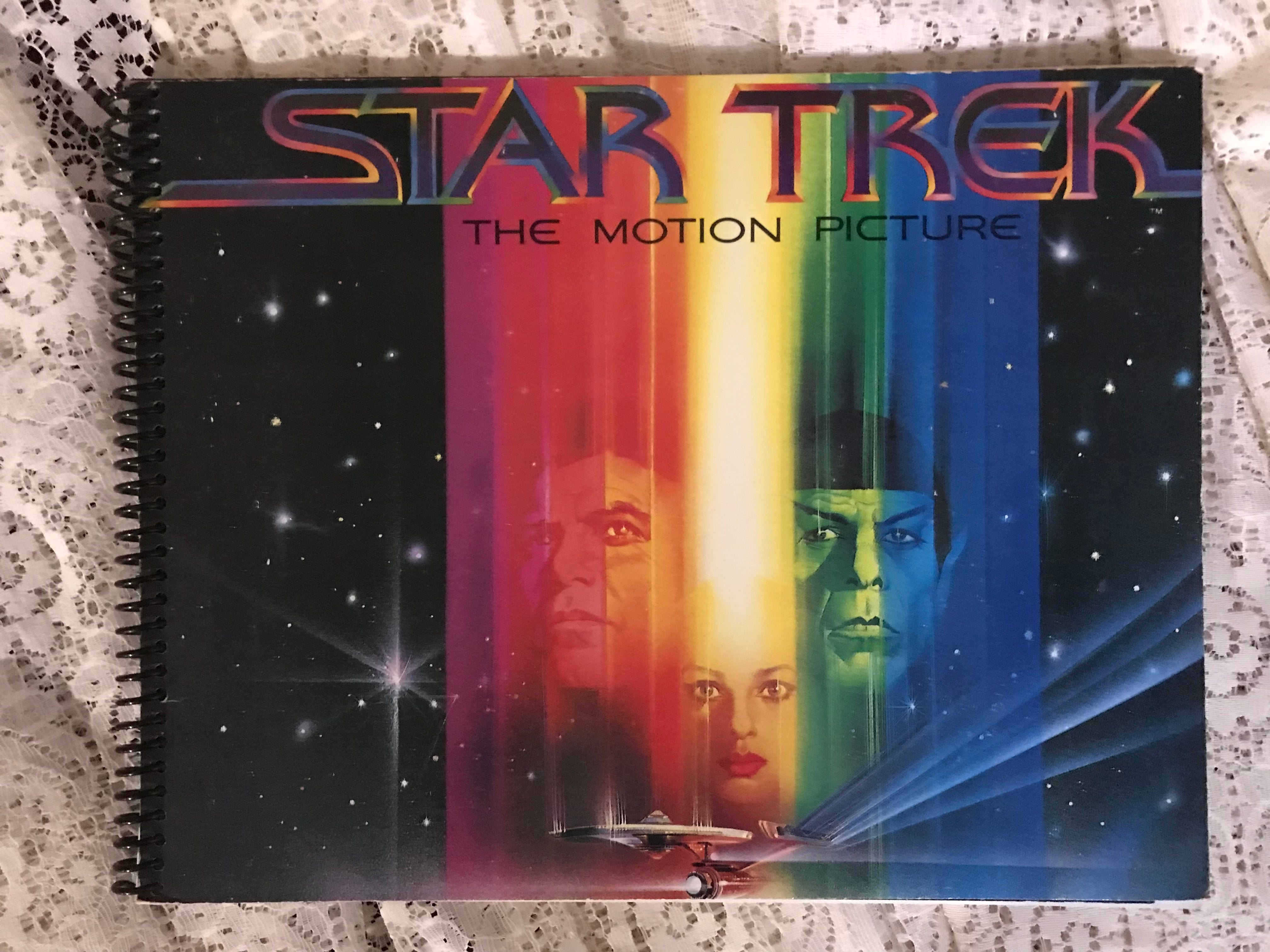 Star Trek The Motion Picture Album Cover Notebook