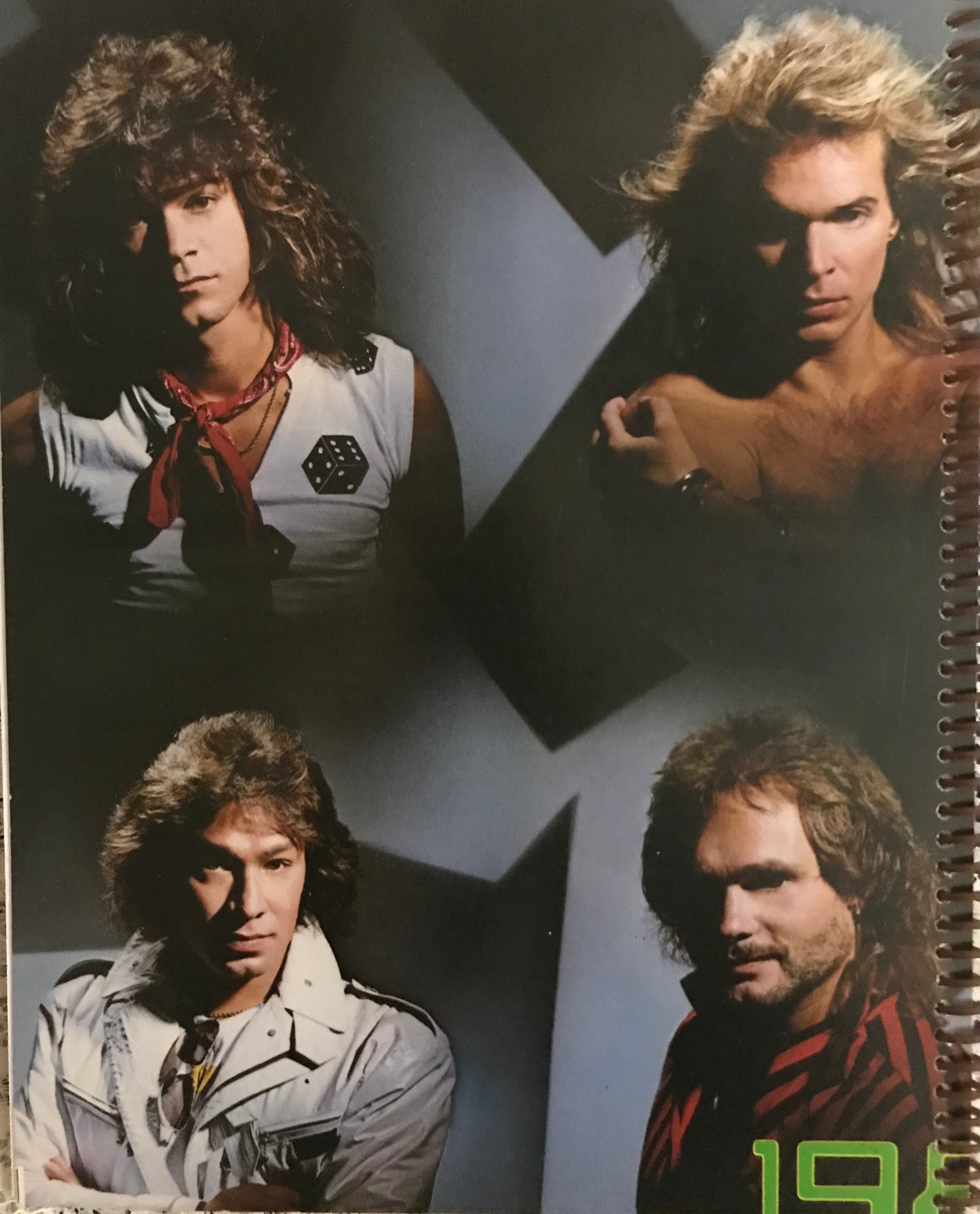 Van Halen Album Cover Notebook