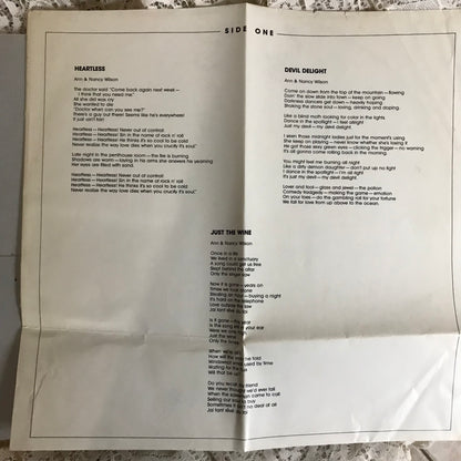 Heart Magazine Album Cover Notebook
