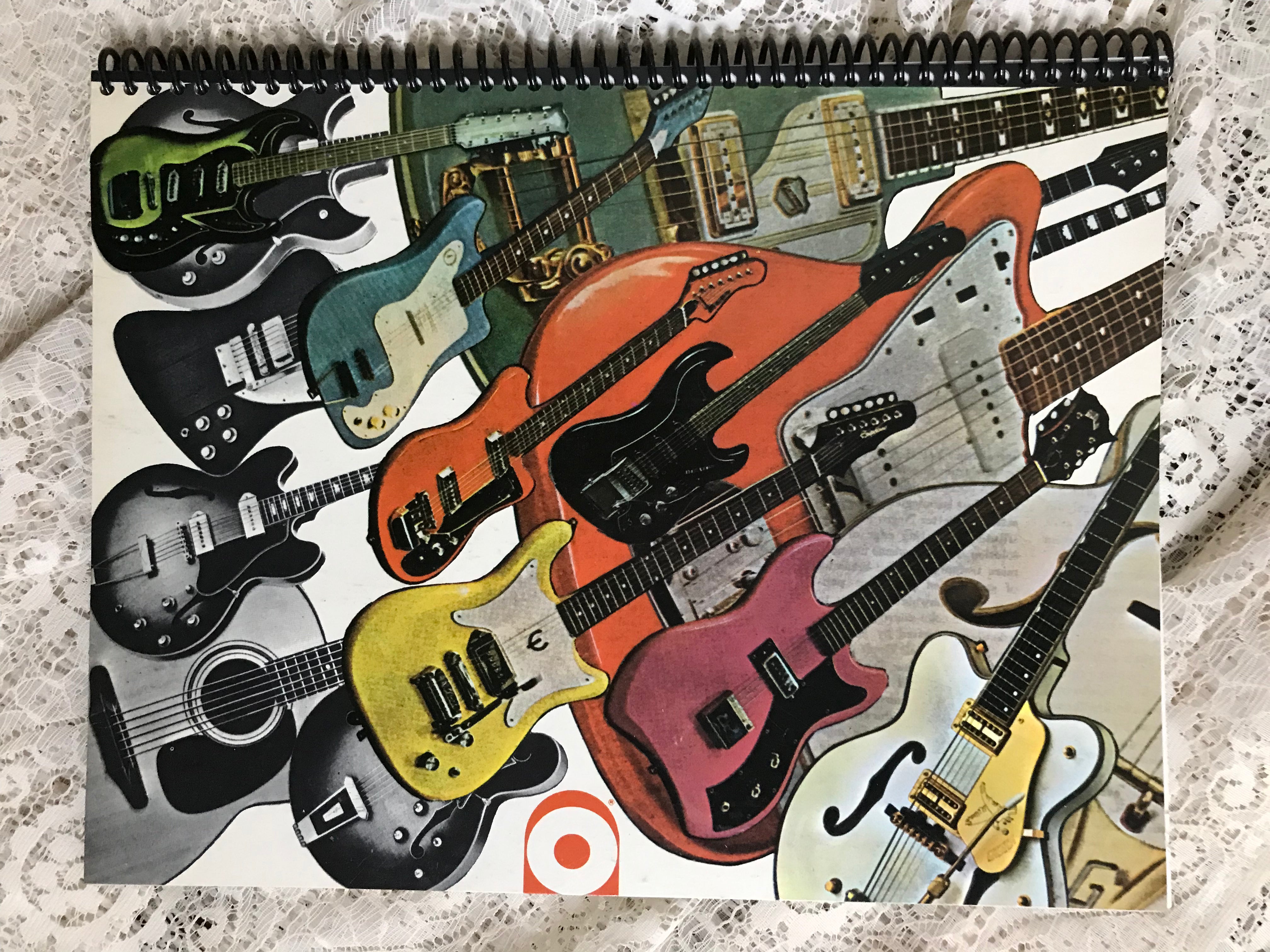 Guitars Unlimited Album Cover Notebook