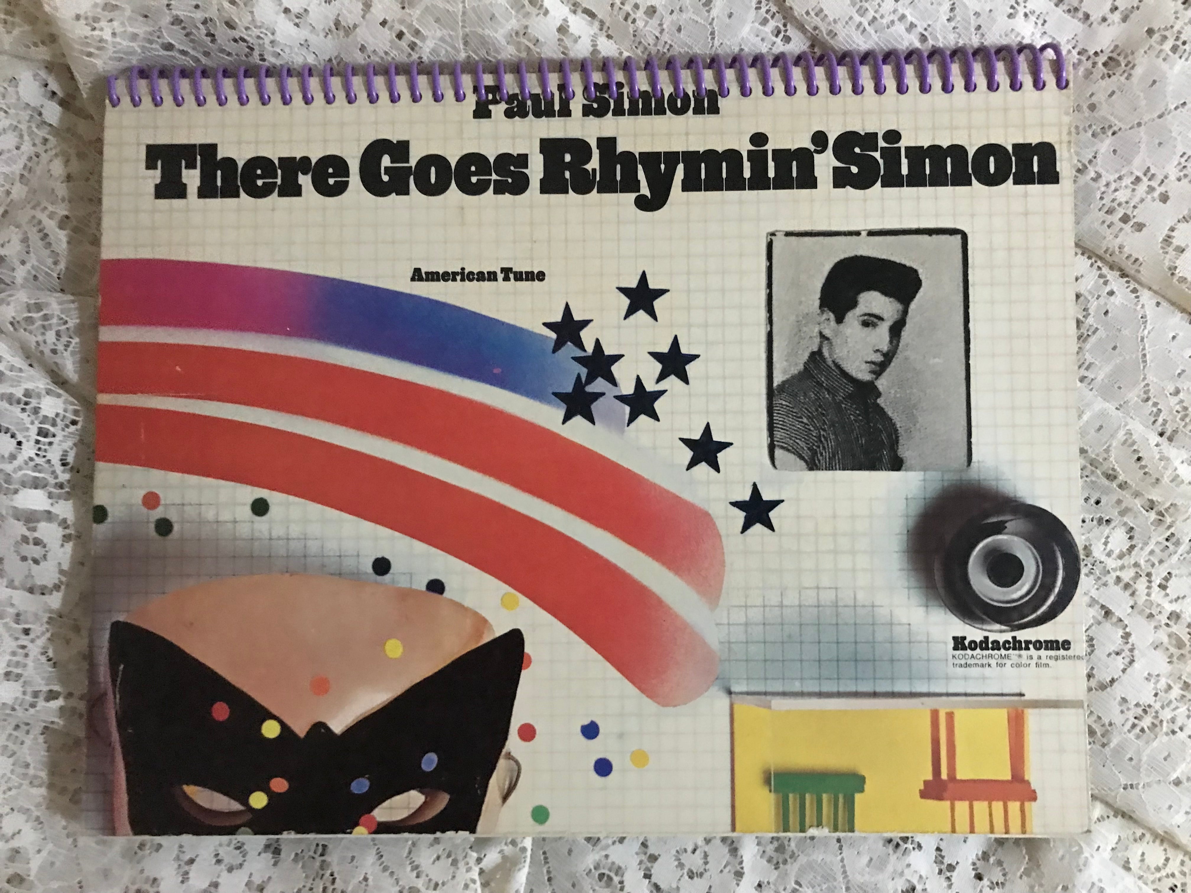 Paul Simon Rhymin Simon Album Cover Notebook