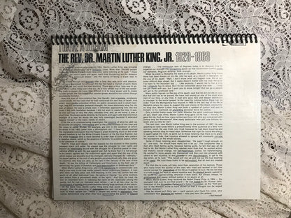 Dr. Martin Luther King I Have A Dream Album Cover Notebook