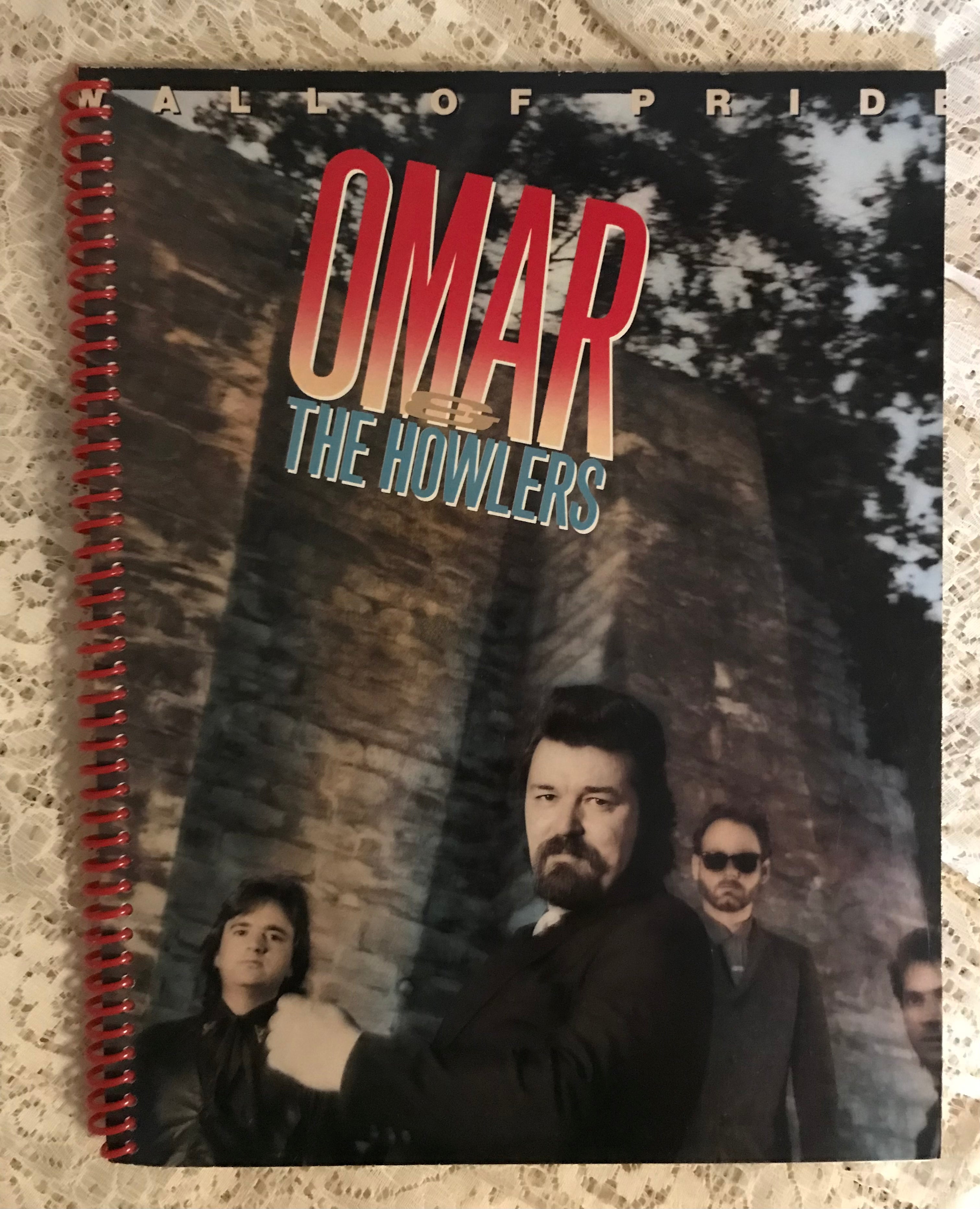 Omar and the Howlers Album Cover Notebook