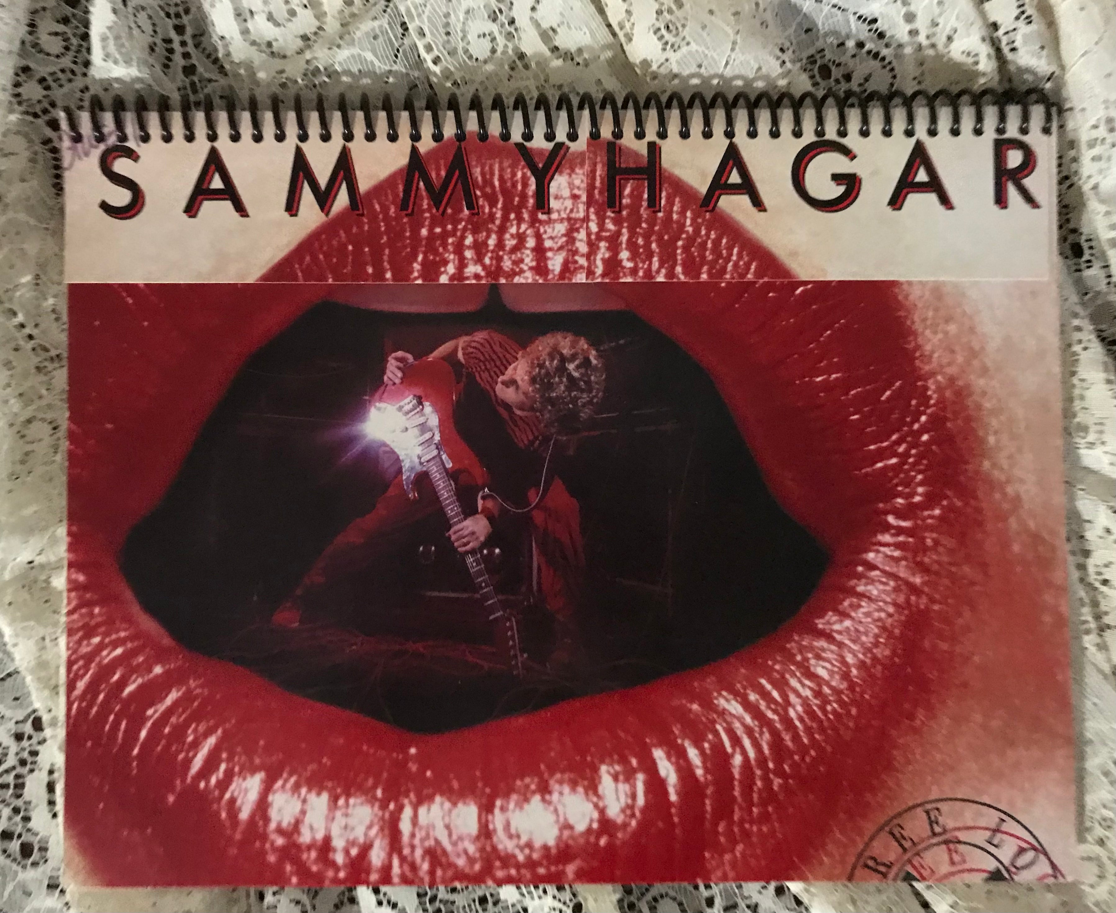 Sammy Hagar Album Cover Notebook