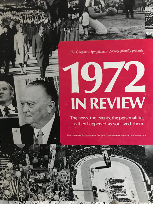 1972 In Review Album Cover Notebook