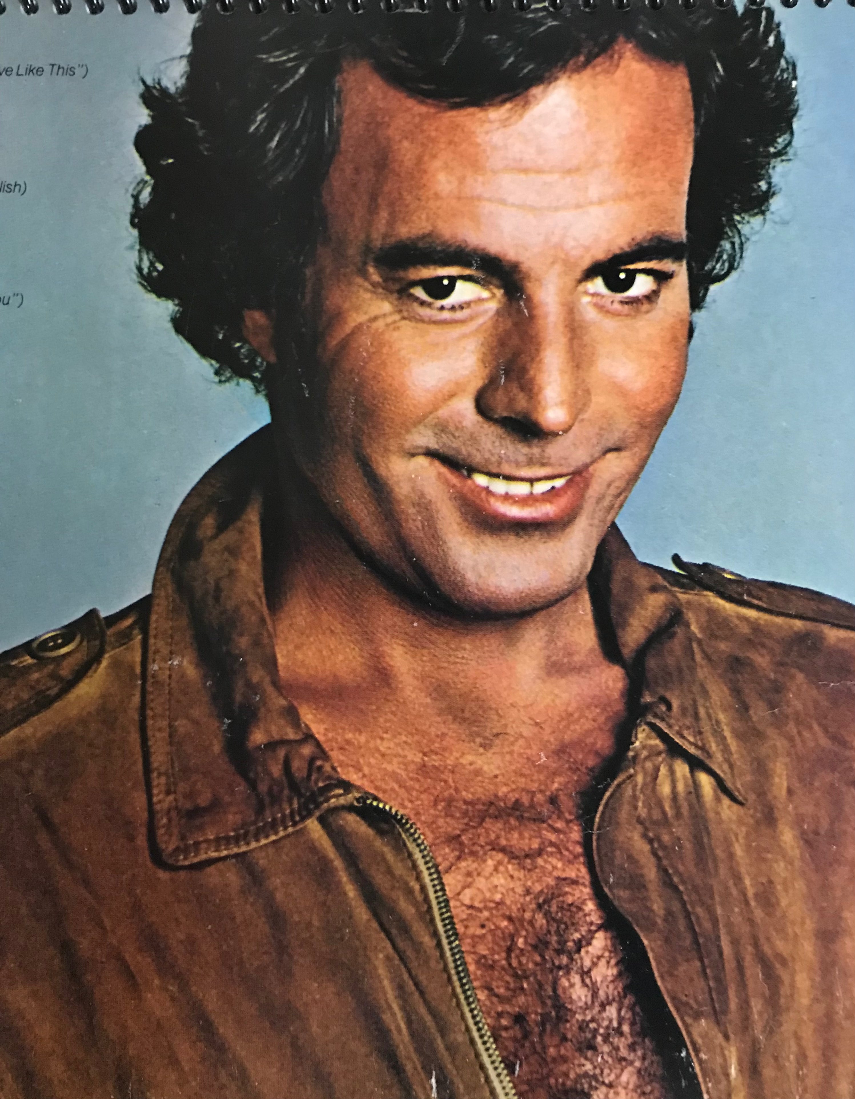 Julio Iglesias Album Cover Notebook